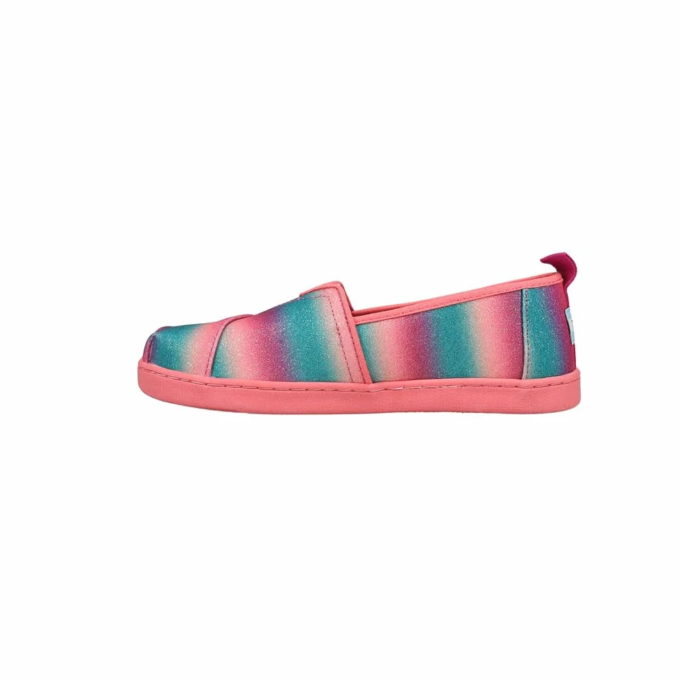 TOMS Dziewczynki Glitter AlpargataMokasyny