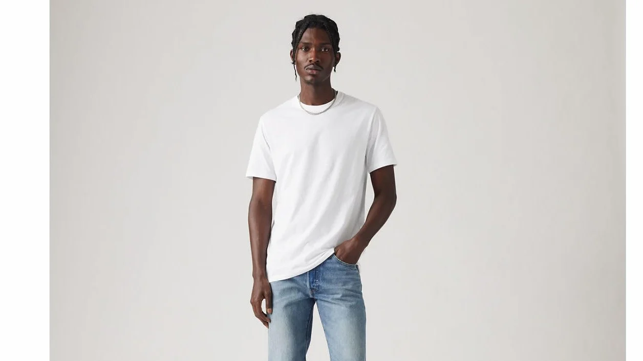 Levi's T-Shirt Mężczyźni Slim 2 Pk Crewneck 1 (1 w zestawie)