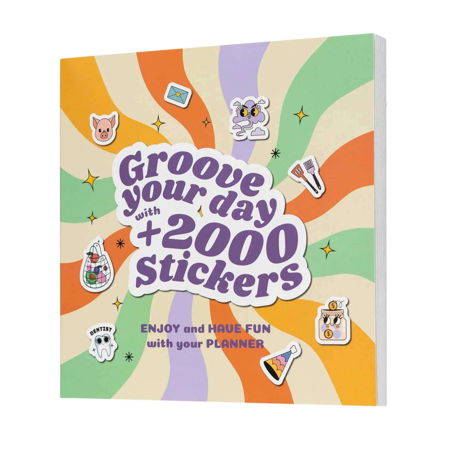 Grupo Erik Stickers, Sticker Book + 2000 Stickers, Planner Stickers, Diary Stickers, Scrapbook Stickers, Calendar Stickers, Journal Stickers, Bullet Journal Accessories