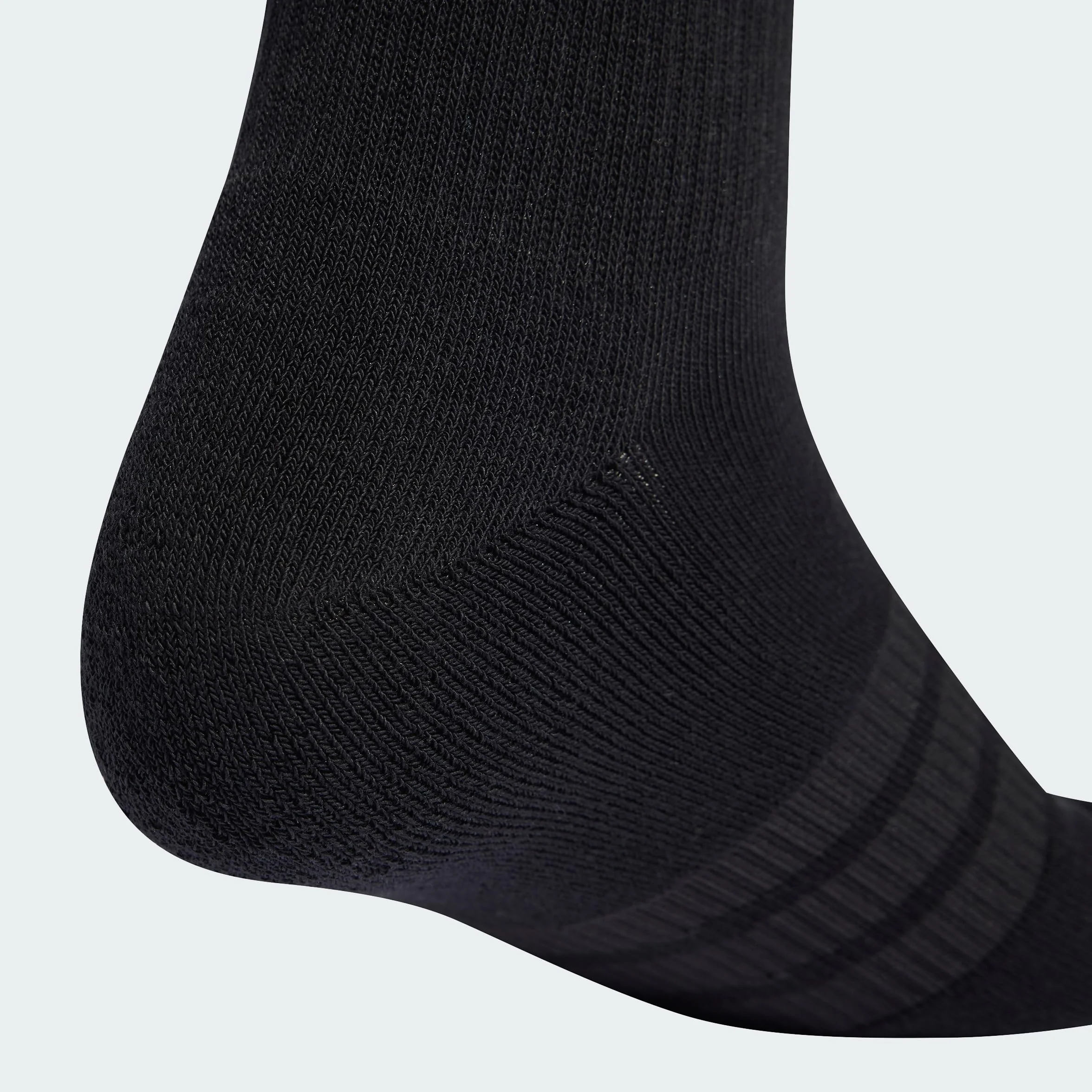 adidas Uniseks Cushioned Sportswear Crew Socks 3 Pair Pack, black/black/white, 37-40