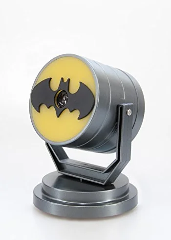 Batman DC Comics Batman Bat Signal projektor świetlny, lampa projekcyjna, plastik, czarny