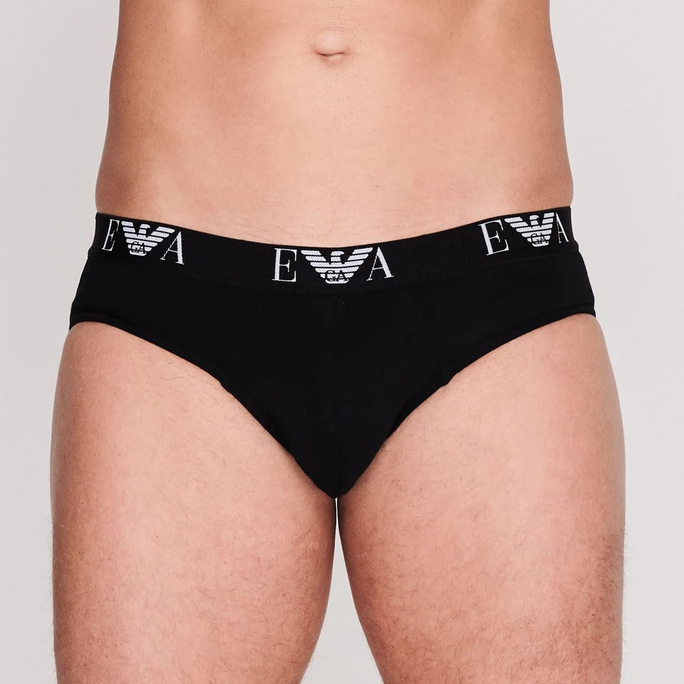 Emporio Armani Bokserki męskie (3 sztuki), Czarny, XXL