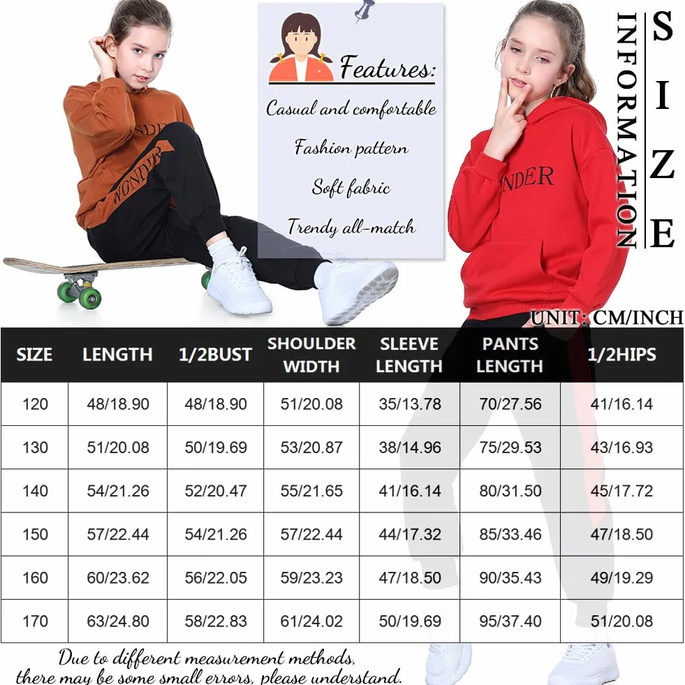 Dres treningowy dla dziewczynek, dres do joggingu, strój sportowy, 2-częściowy zestaw odzieży do joggingu, strój rekreacyjny (bluza + spodnie dresowe), wzór w paski