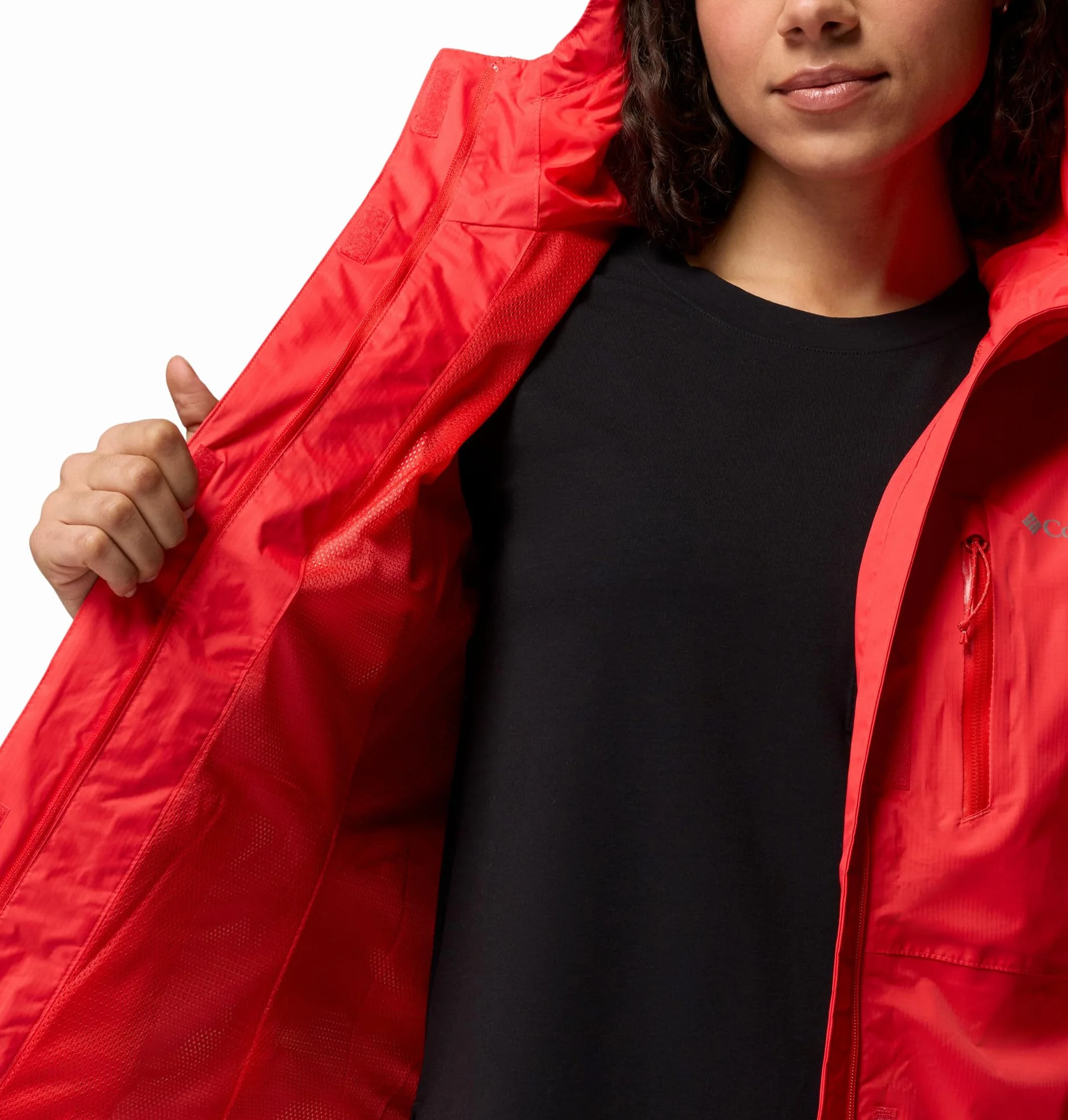 Columbia Wodoodporna kurtka przeciwdeszczowa Kobiety Pouring Adventure 3 Jacket