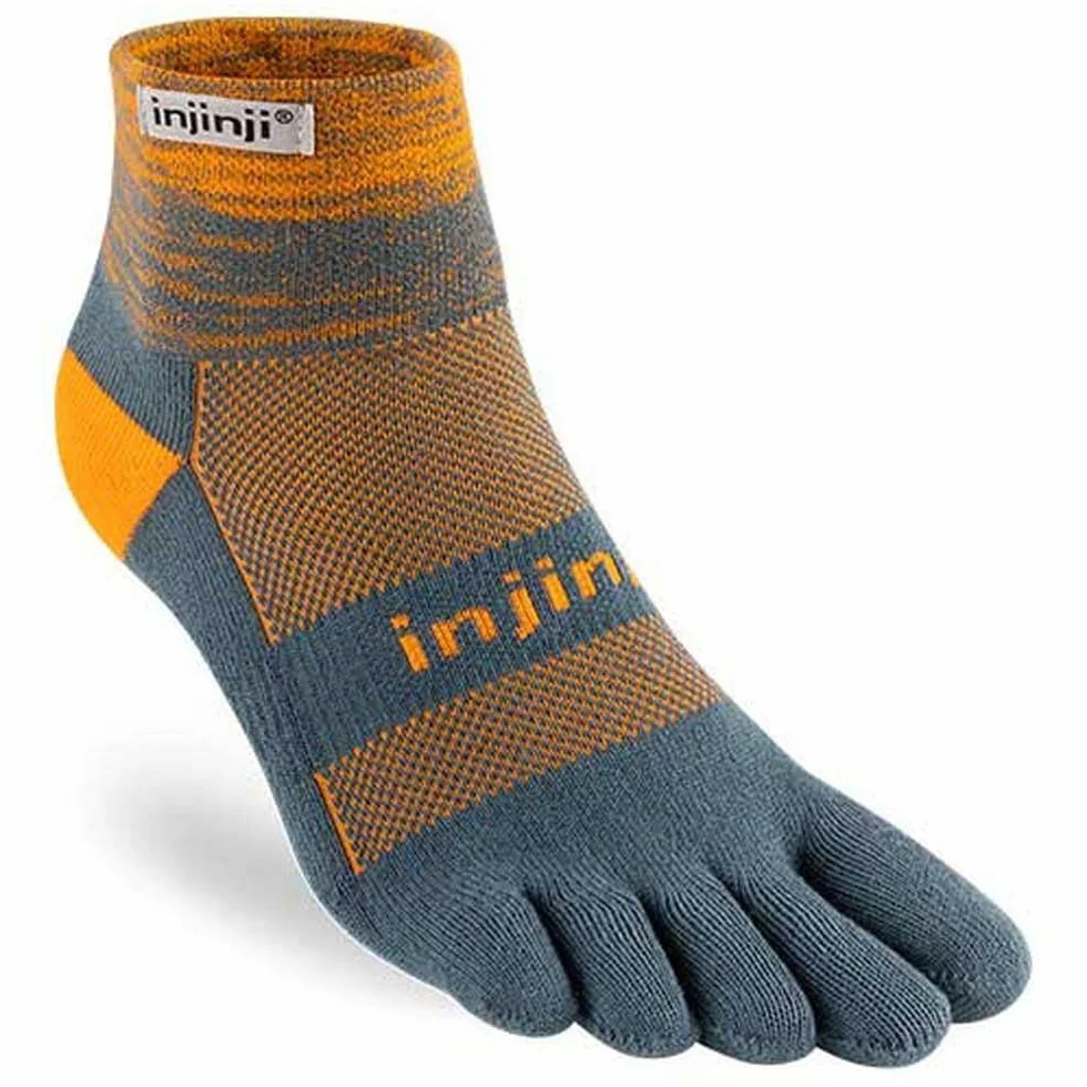 Injinji TRAIL MIDWEIGHT MINI-CREW WAVE L, Fala, Large