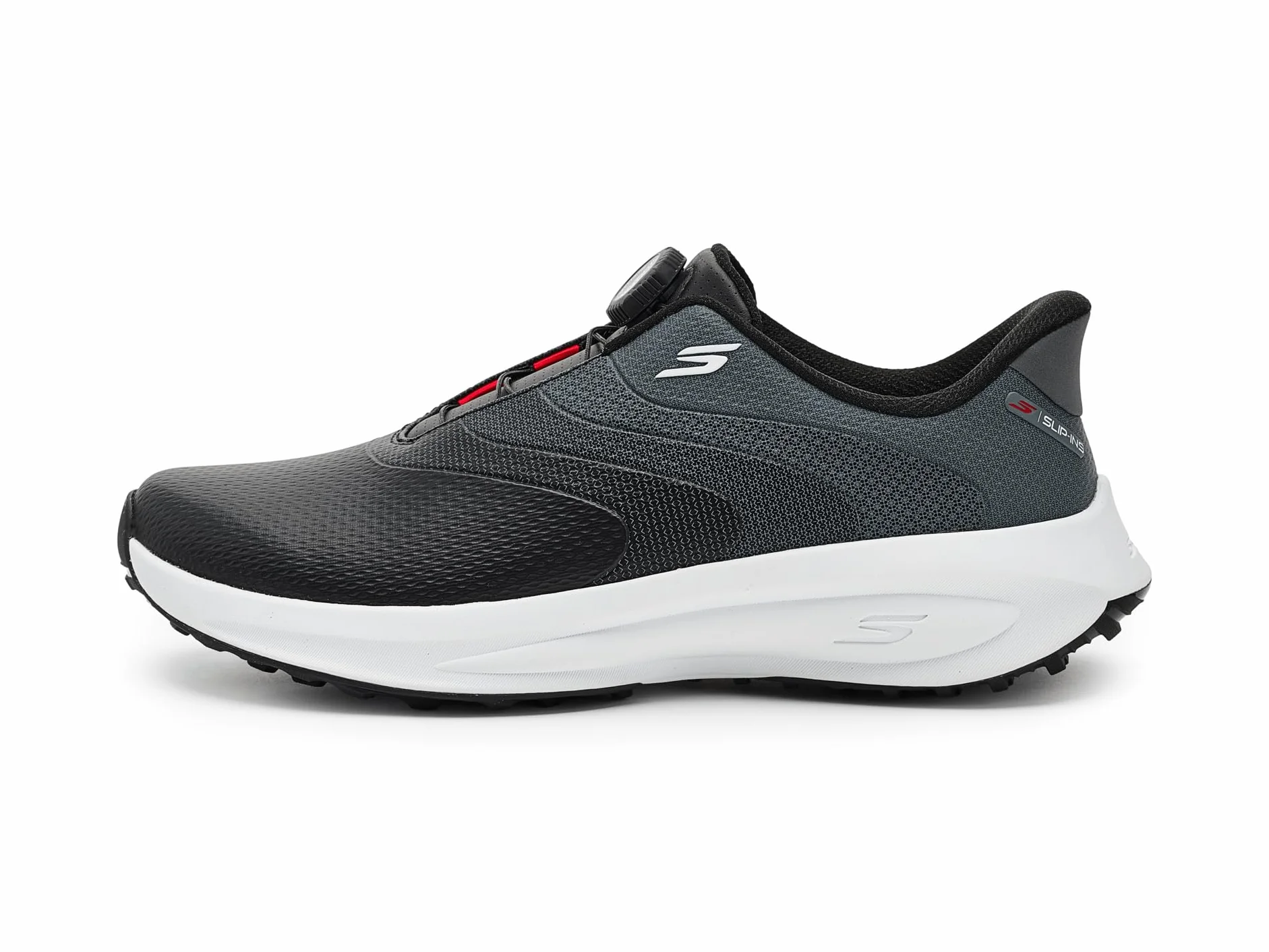 Skechers Mężczyźni Go Golf Mens Waterproof Synthetic Twist-fit Dial Closure Spike Less Golf ShoeButy golfowe