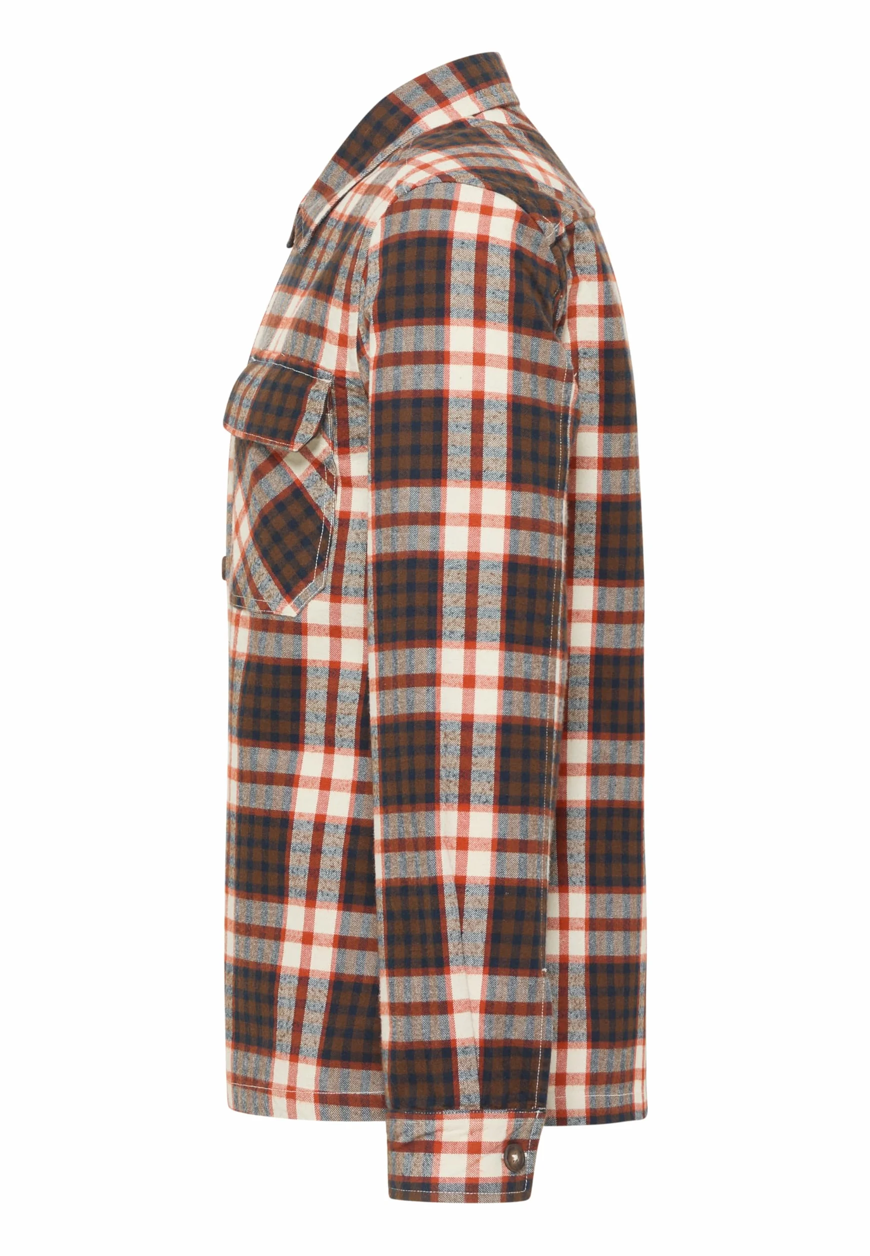 Style Dayton, Middle Check Orange 12640, XL
