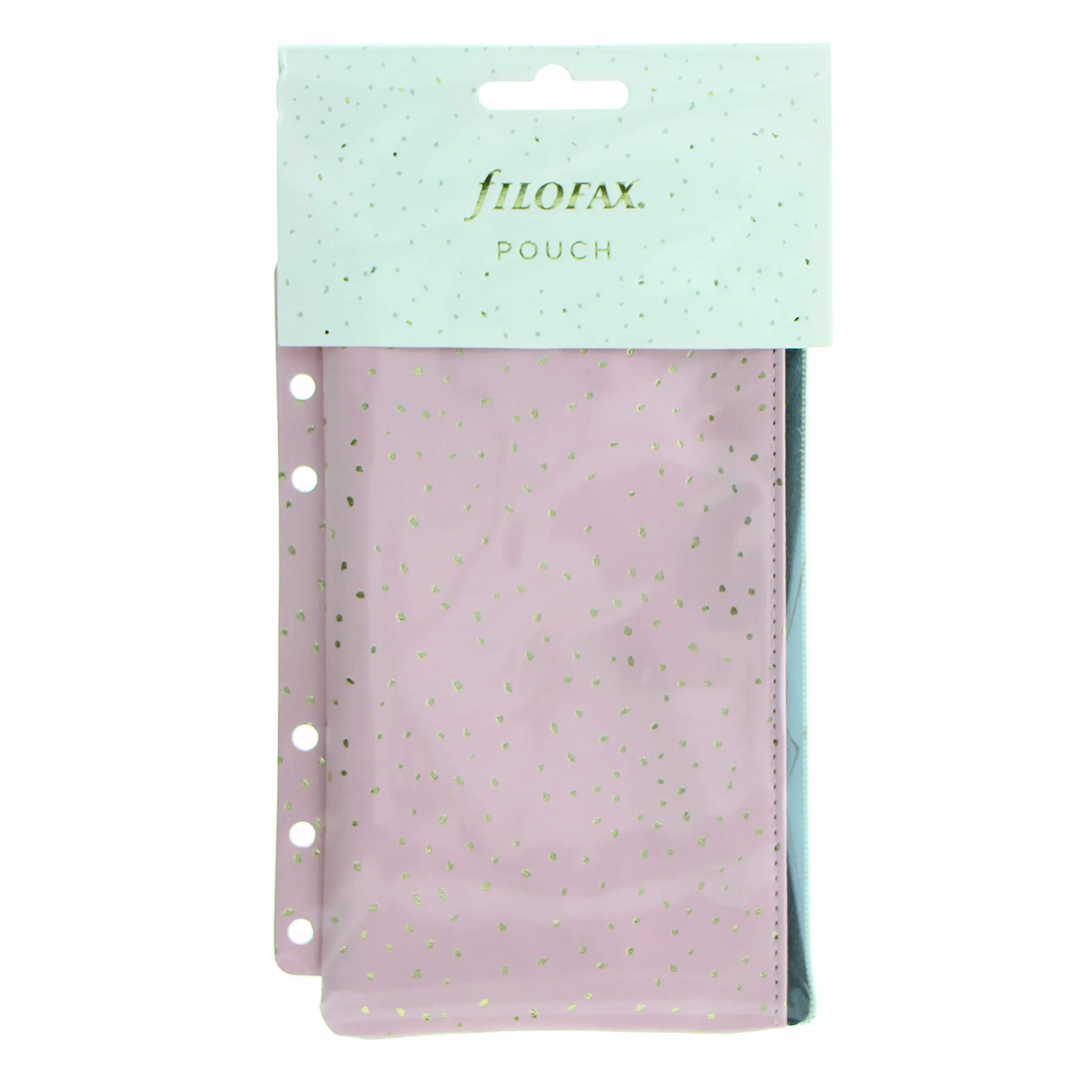 Filofax Akcesoria, A5/rozmiar osobisty, woreczek na zamek błyskawiczny, 17 cm x 10 cm, kolekcja konfetti (B132709), wielokolorowe