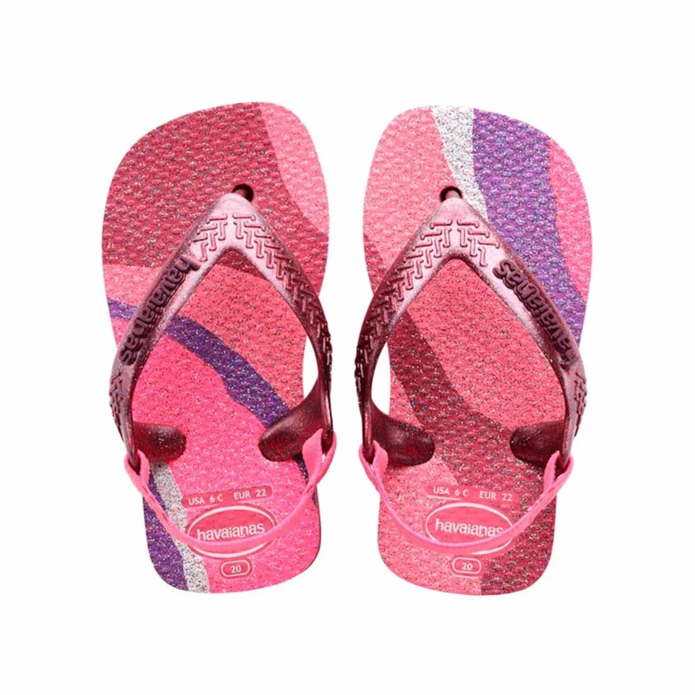 Havaianas Uniseks - niemowlęta Baby Palette GlowKlapki