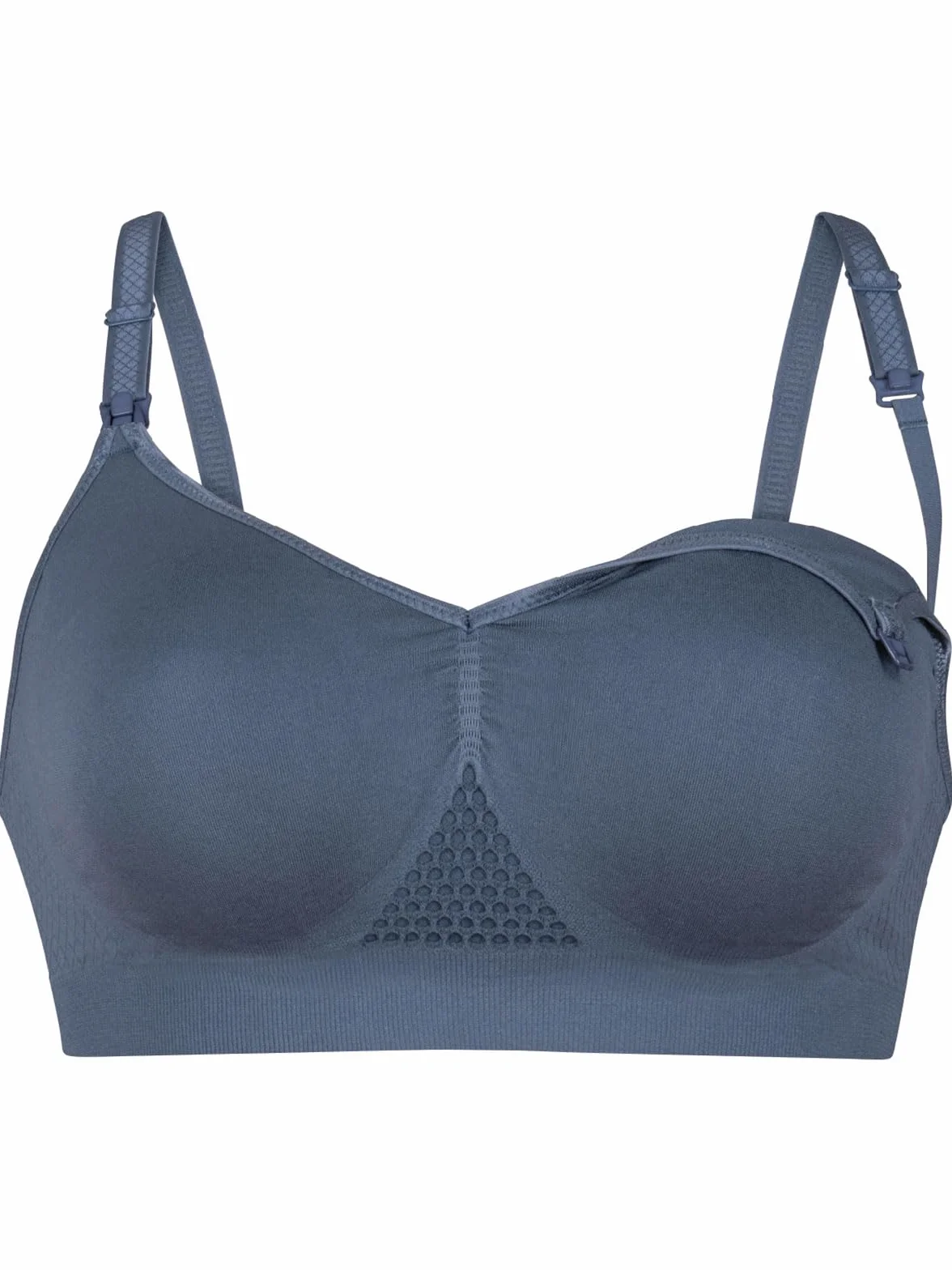 Anita Maternity - Bezramkowy biustonosz do karmienia piersią, Dusty Rose, XL