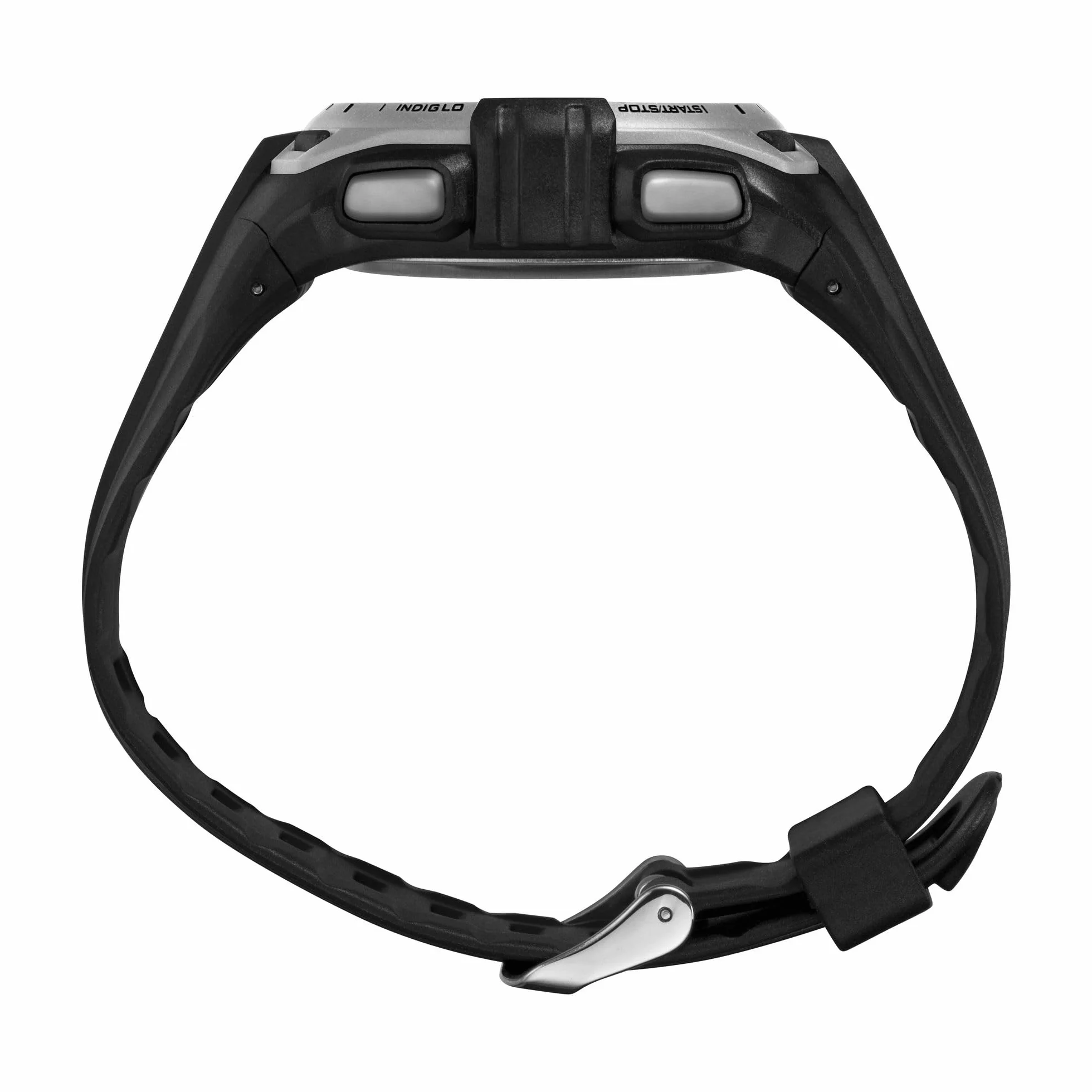 Timex Sport zegarek męski 43 mm – czarny pasek z żywicy, tarcza cyfrowa, koperta w kolorze czarnym, TW5M63600
