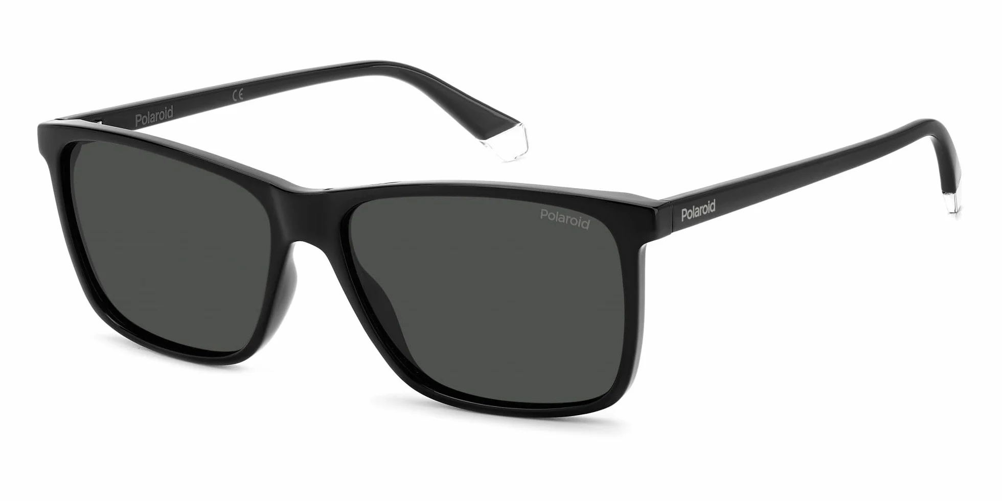 POLAROID PLD 4137/S męskie okulary przeciwsłoneczne czarne, Neron, 58