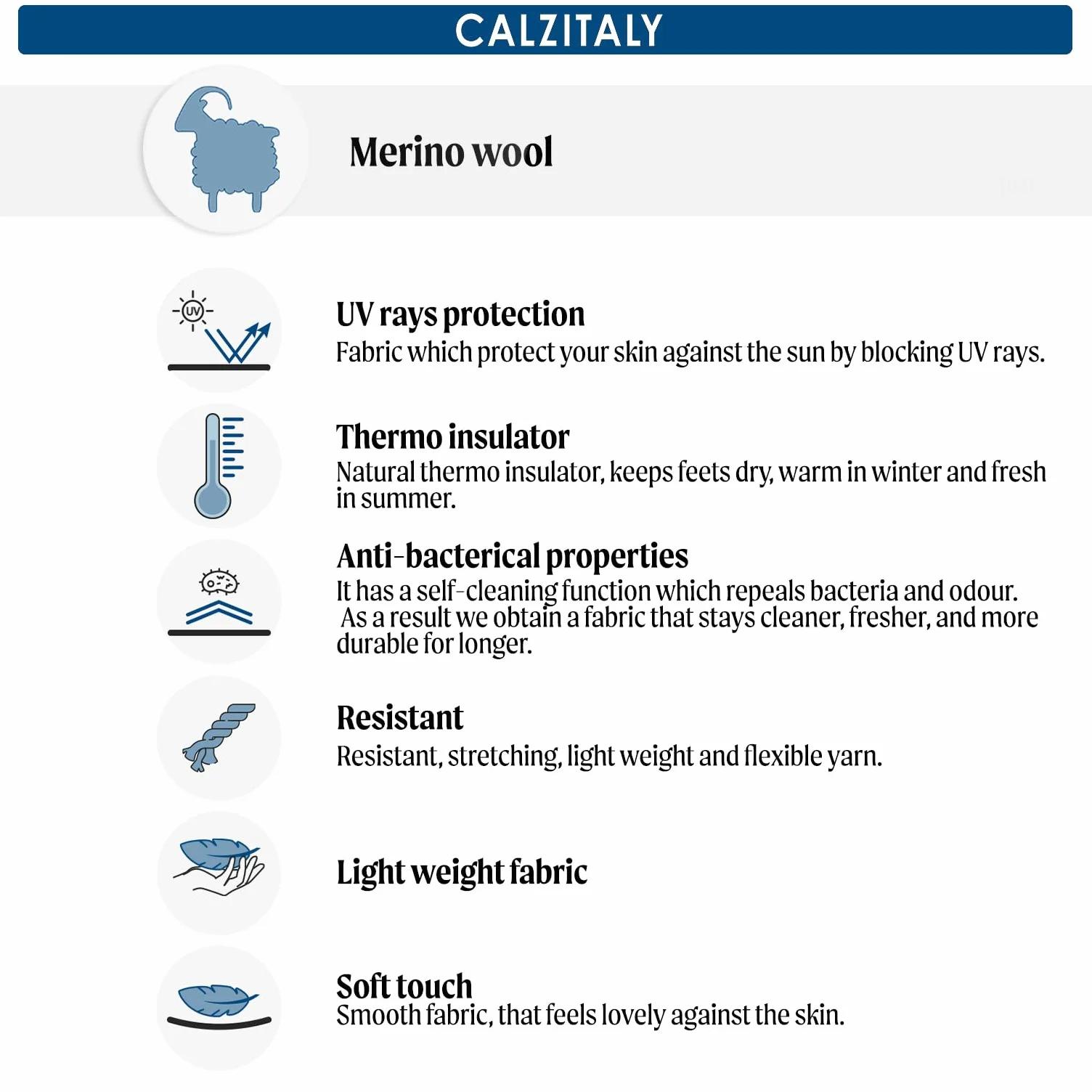 CALZITALY Spodnie z wełny merynosów, legginsy termiczne, odzież termiczna dla mężczyzn i kobiet, bielizna termiczna, wyprodukowano we Włoszech