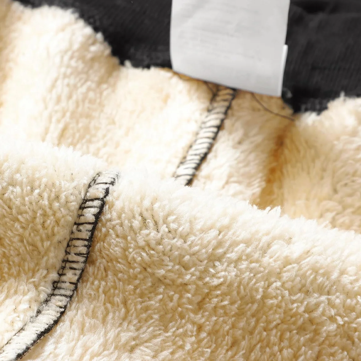 ZOXOZ Jogging Spodnie Mężczyźni Bawełna Termo Lined Ciepłe Zimowe Fleece Spodnie treningowe Sportowe Spodnie