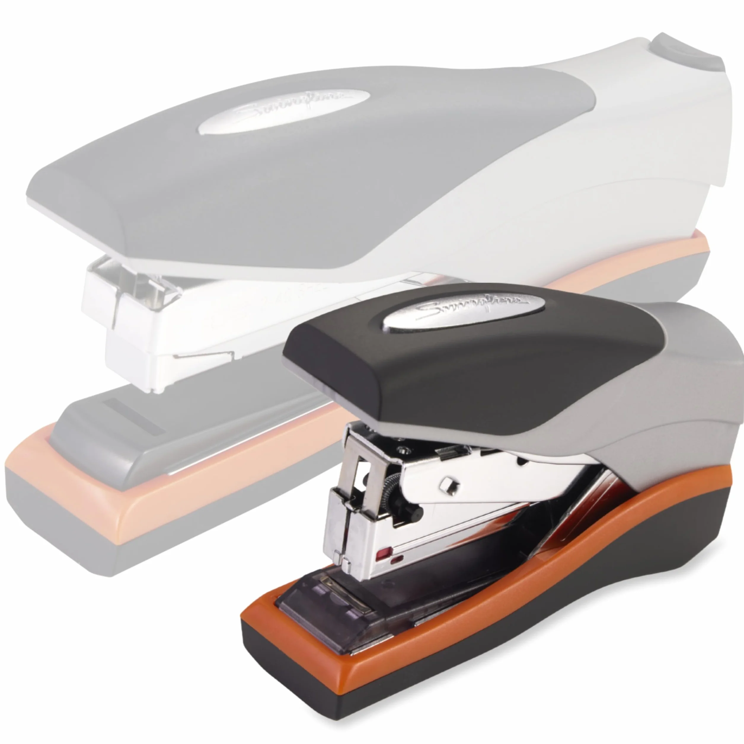 Swingline Zszywacz, Optima 40, kompaktowy, Low Force, 40 arkuszy, czarny/srebrny (S7087842)