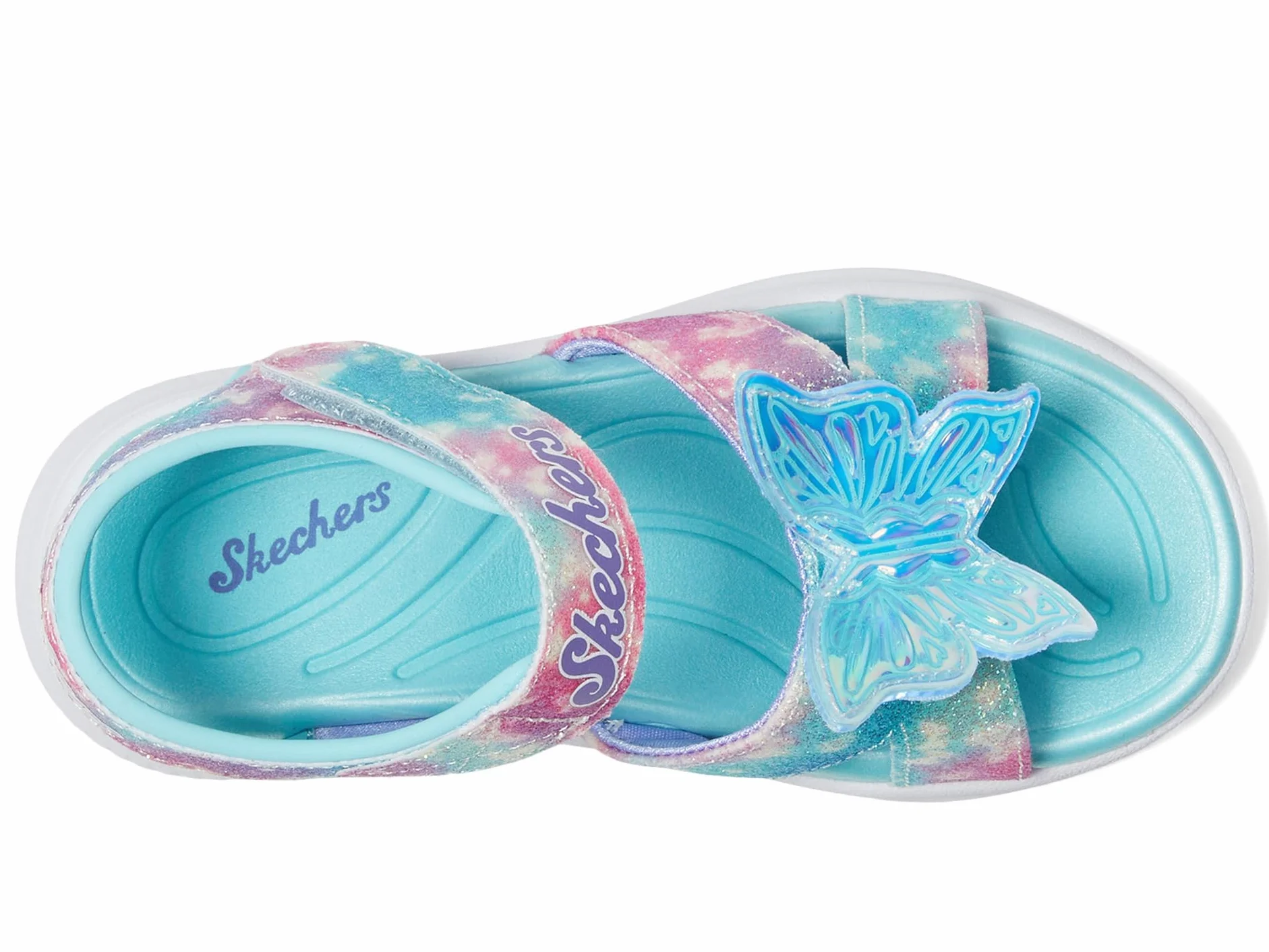 Skechers Dziewczynki Jumpsters Sandal Butterfly BritesSandał płaski