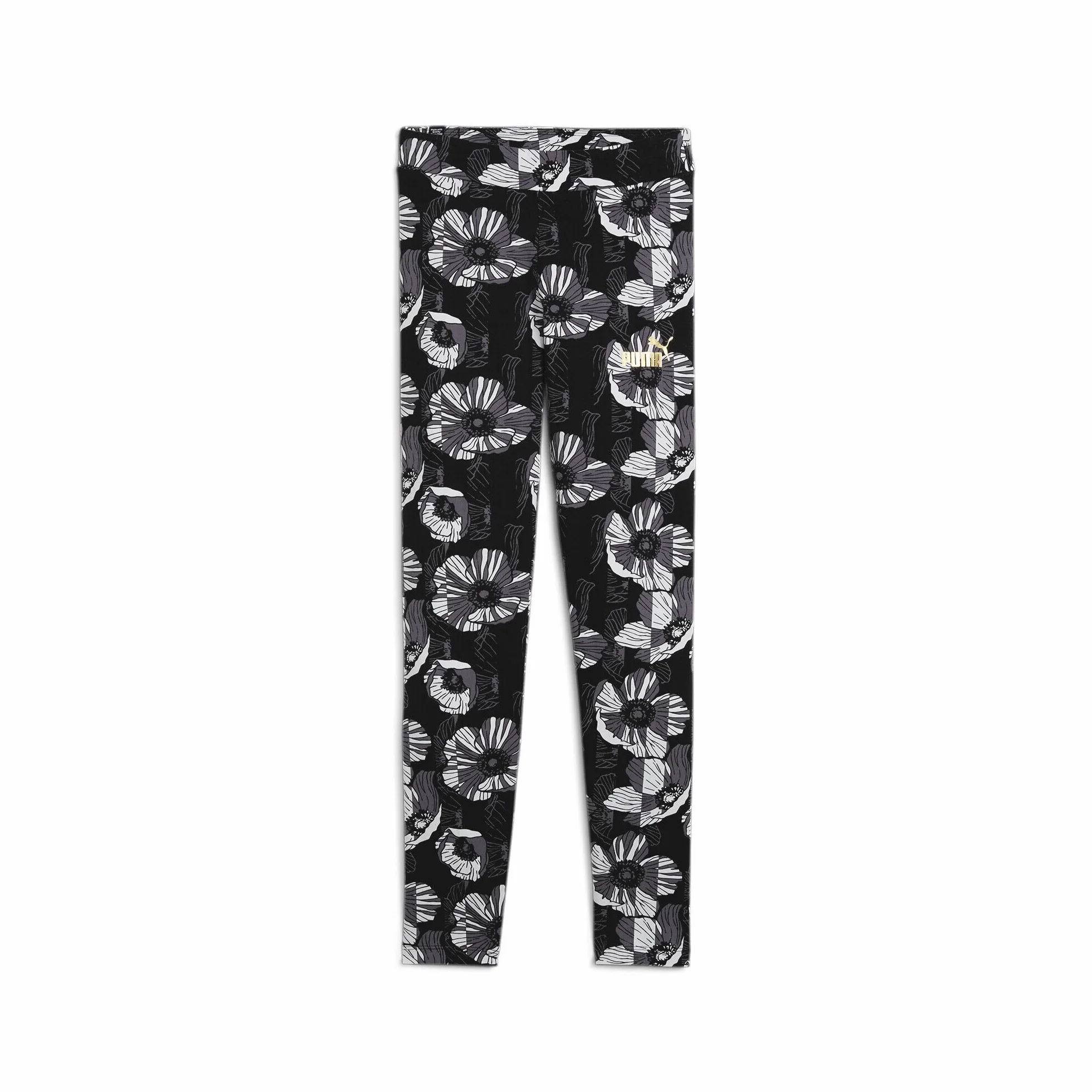 PUMA Ess+ Class Act Legginsy Aop G - Rajstopy Dziewczynki