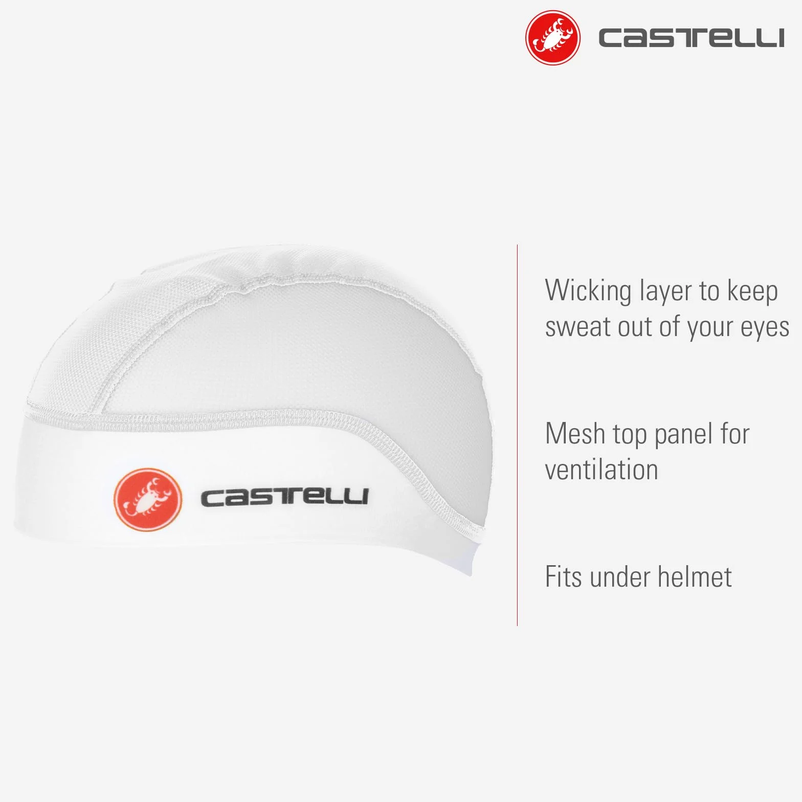 CASTELLI Letni kapelusz czaszki męski