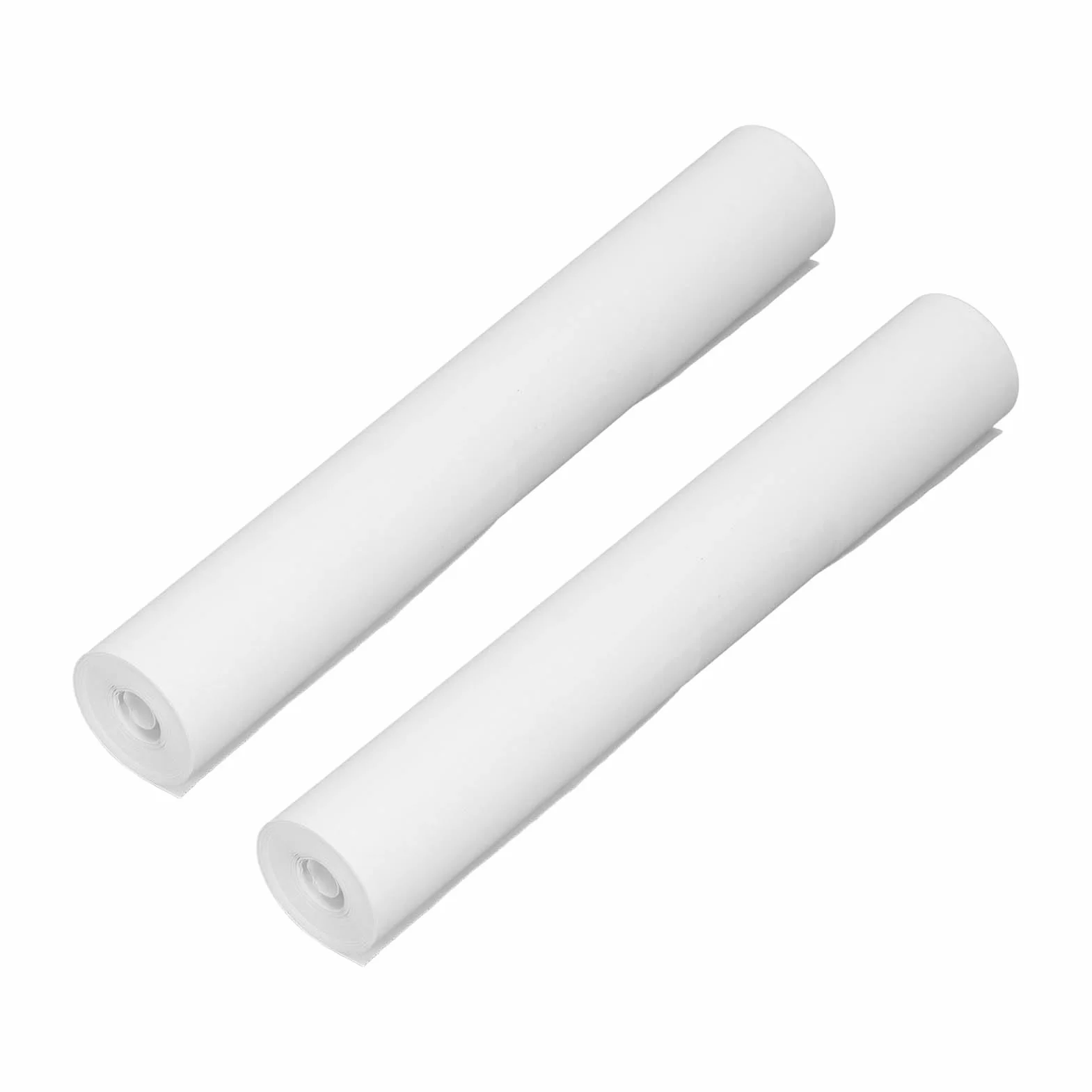 Papier Termiczny do Drukarek A4, 2 Rolki, 210 X średnica 30 Mm, Konstrukcja Odporna na Zacięcia, Biały Papier Termiczny, z przezroczystą zawartością do Druku, do Szkiców