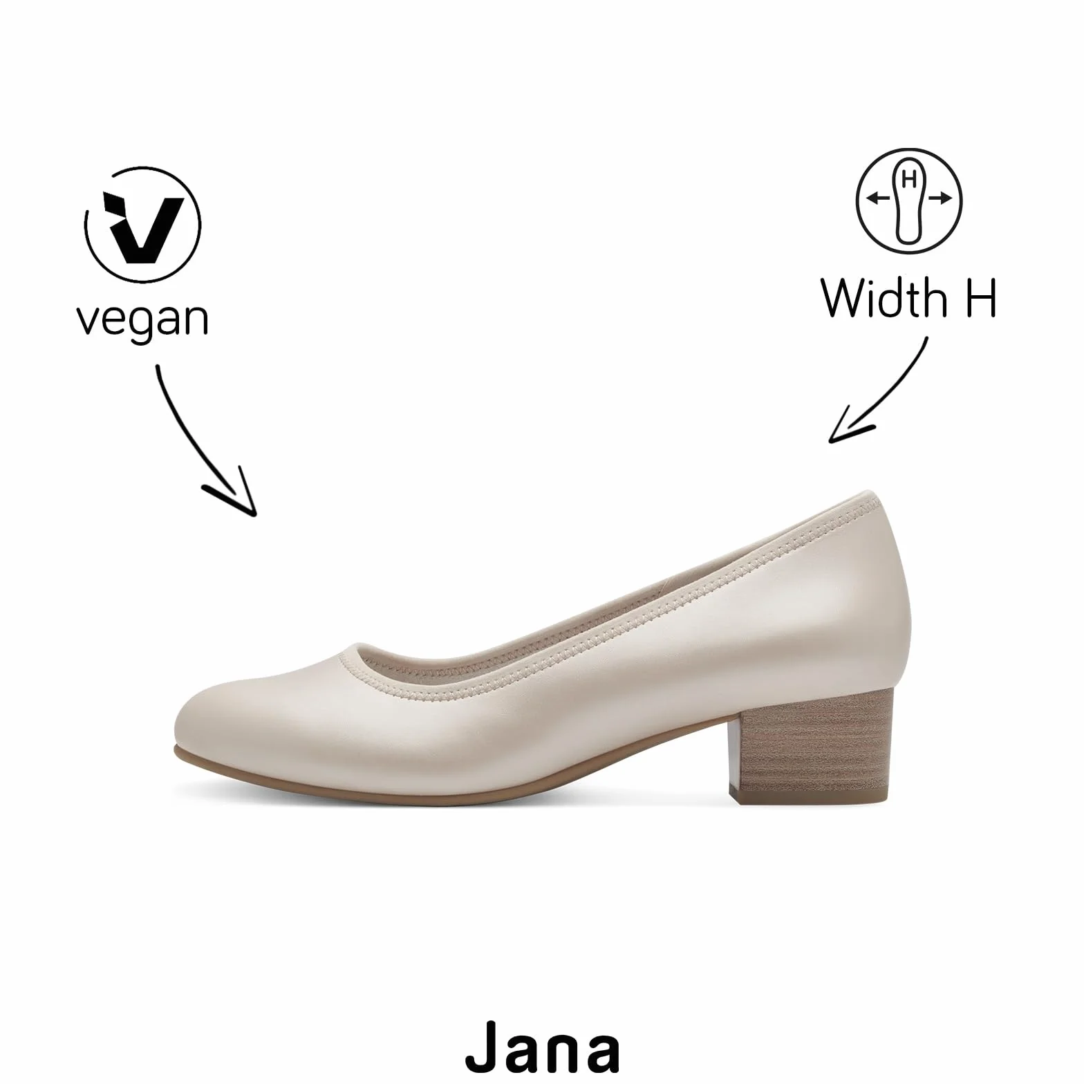 Jana Kobiety 8-22360-42Pompa