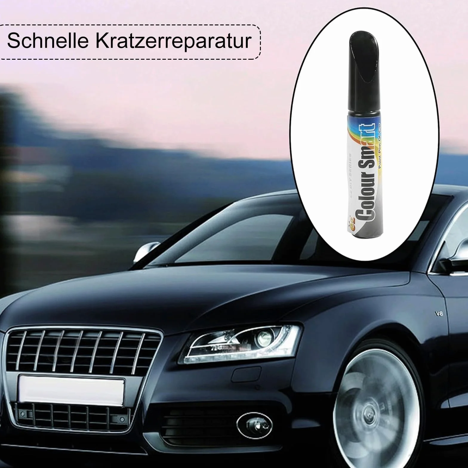 LEMONSTONE Auto lakier do naprawy perłowo-czarny, magiczny lakier do usuwania rys, usuwacz rys auto, lakier do naprawy samochodów, nadaje się do naprawy rys w większości samochodów, motocykli