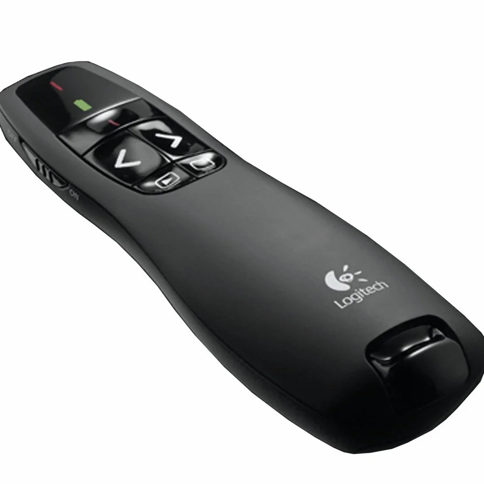 Logitech R400 Prezenter BezprzewoDowy, Czarny