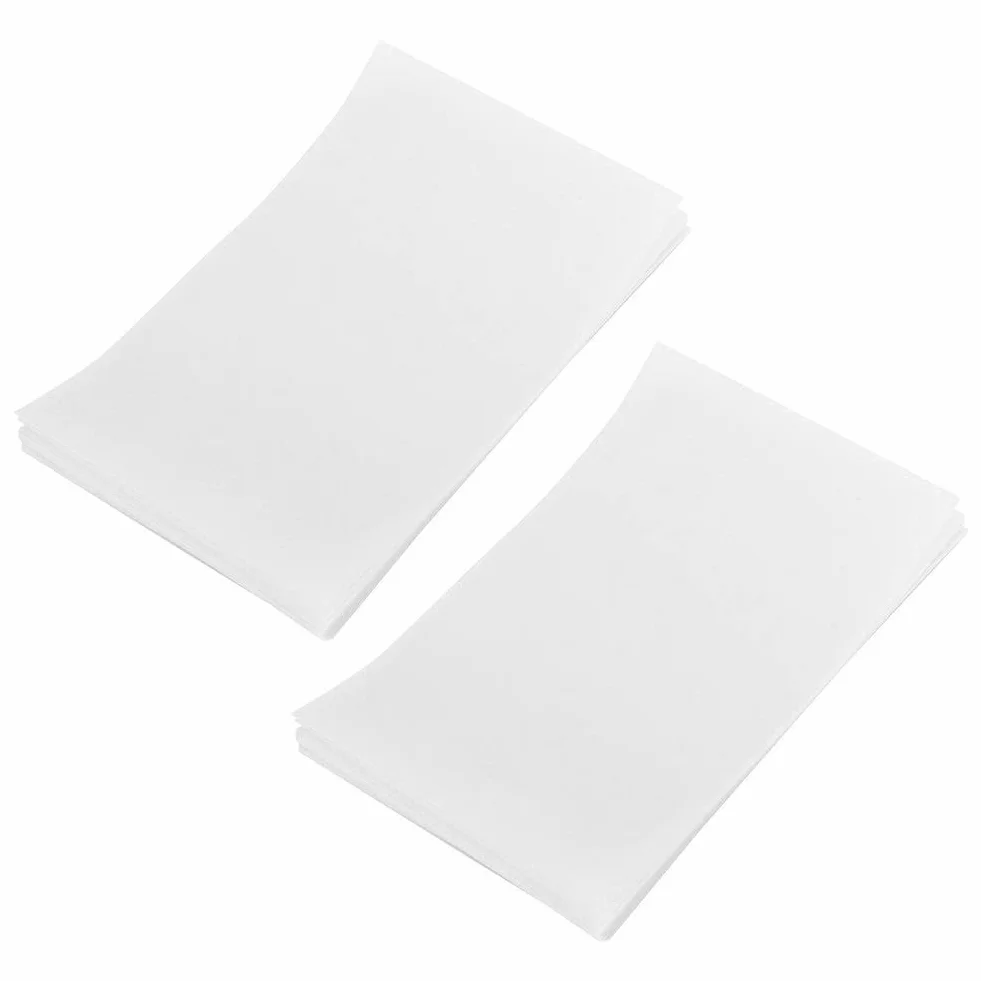 CHICIRIS Przezroczysta Kalka Artystyczna do Rysowania i Kopiowania, 100 szt., Nakładki Kreślarskie do Prac Plastycznych i Rzemieślniczych, 15 X 10 Cm, Biała (WHITE)