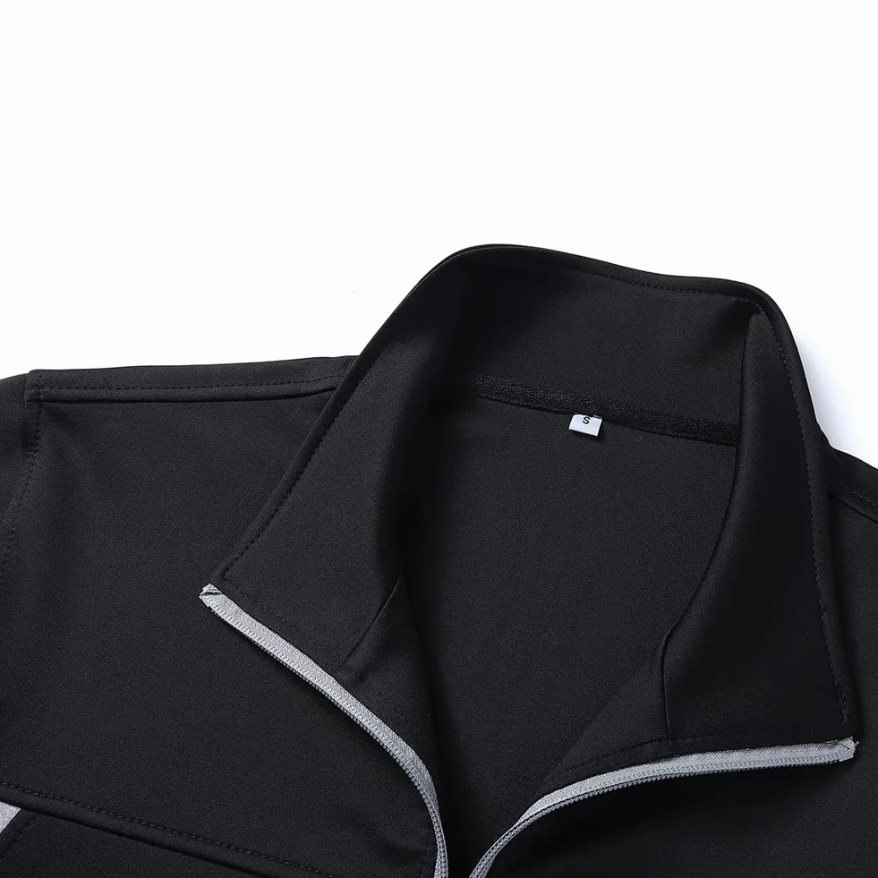 Męski dres sportowy na co dzień, z długim rękawem, bluza z zamkiem błyskawicznym, kurtka i spodnie, 2-częściowy strój