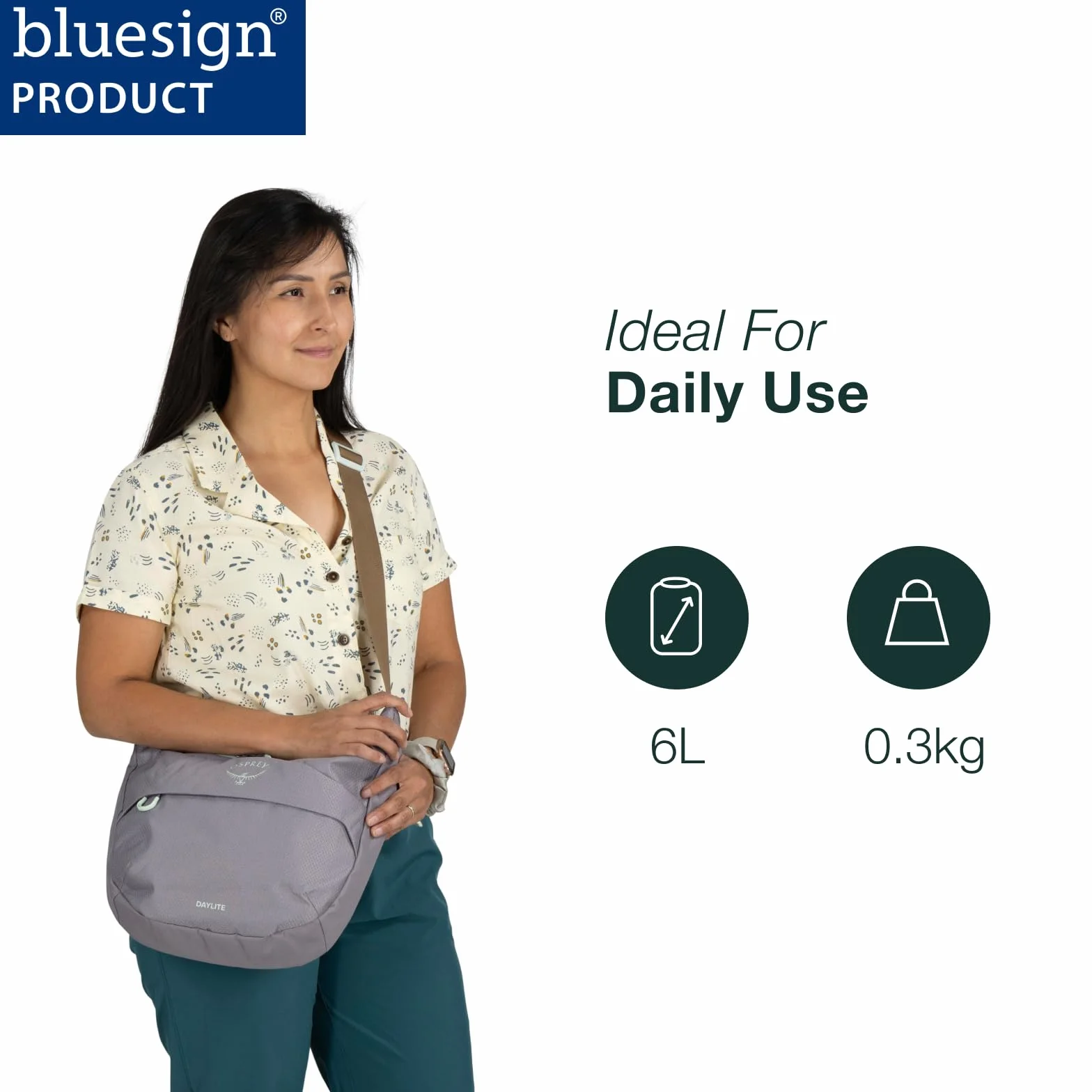 Osprey Daylite torba crossbody czarna OS
