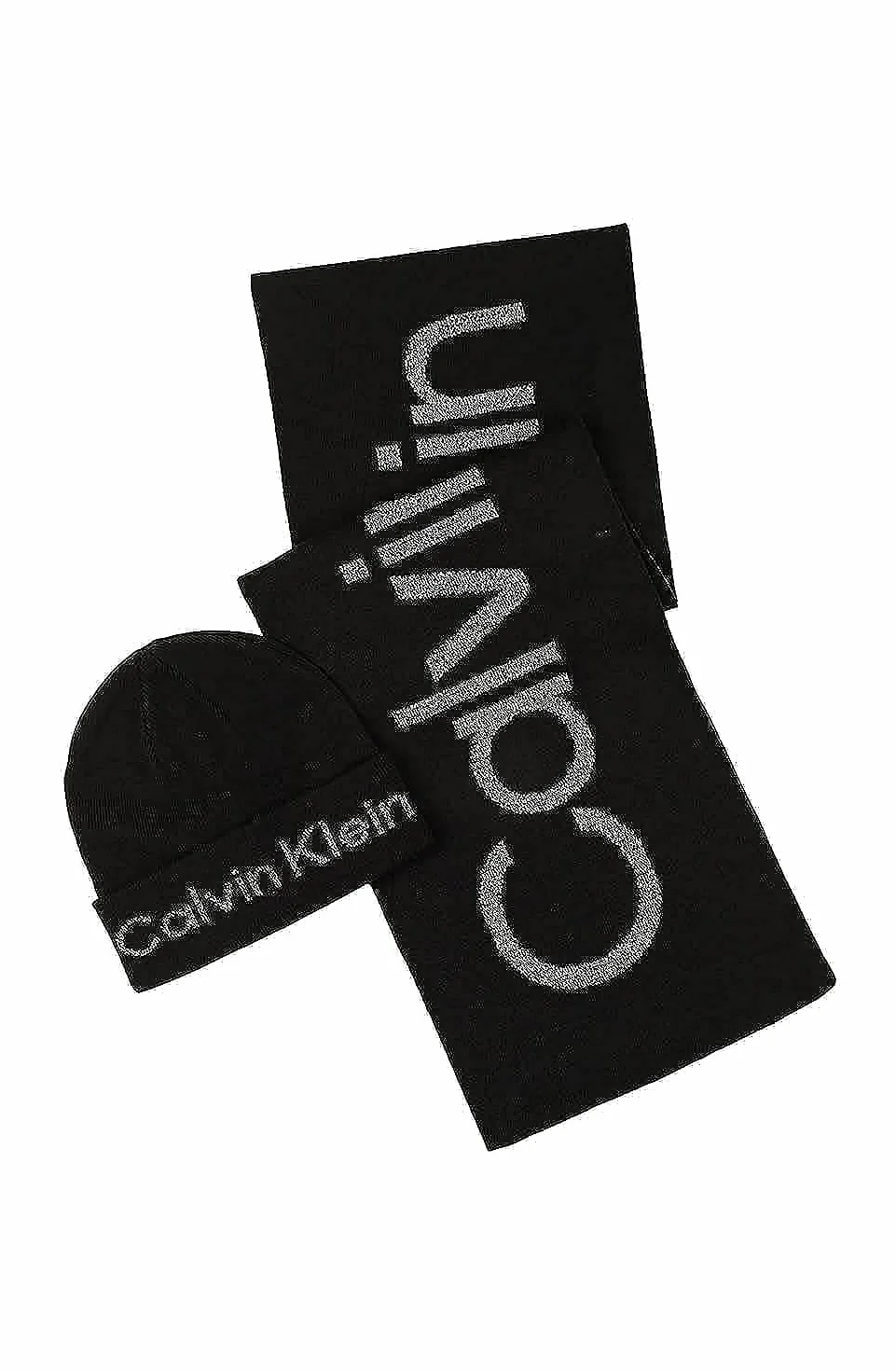 Calvin Klein Czapka zimowa Mężczyźni Men's Cuff Hat And Scarf Gift Set