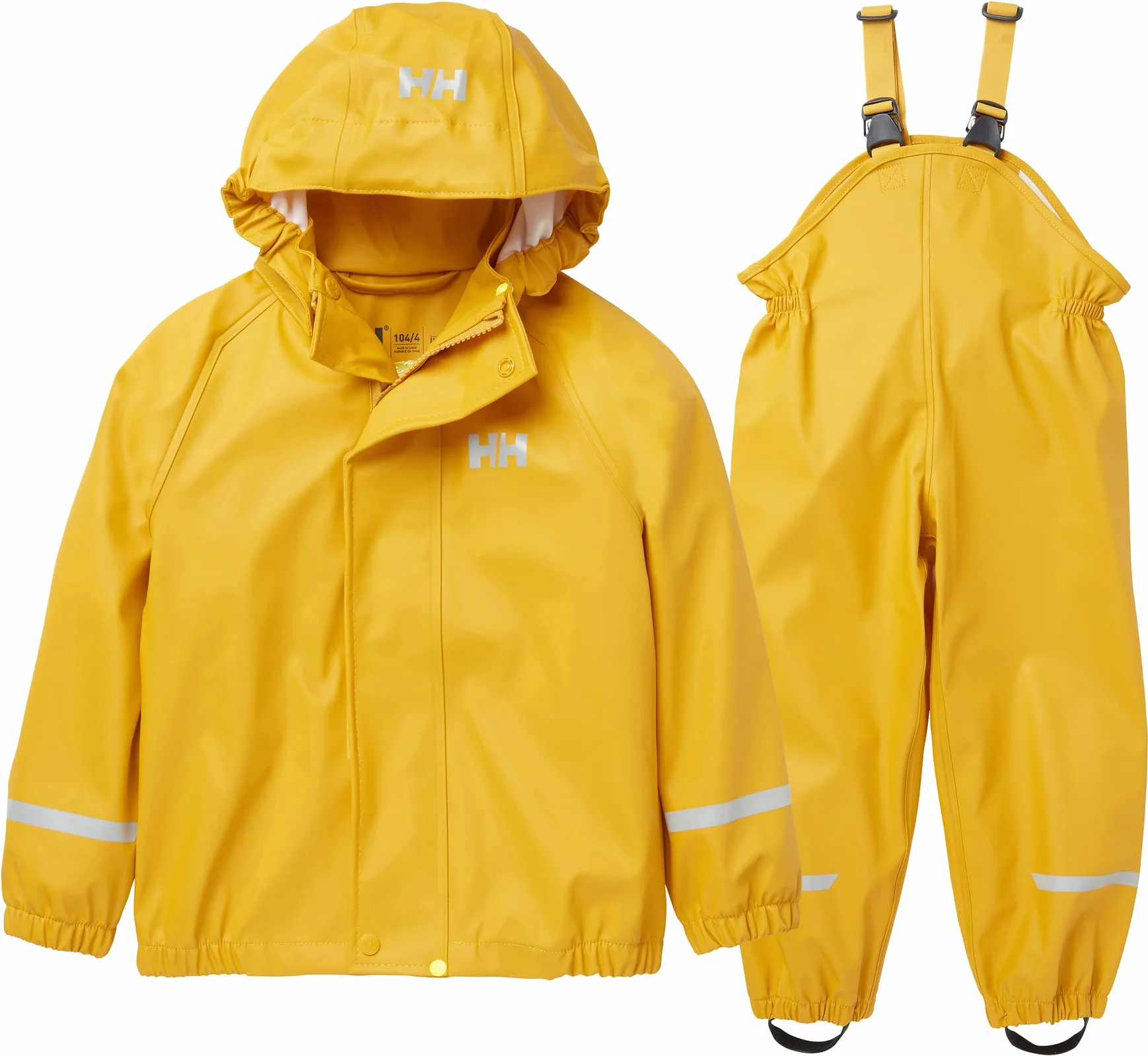 Helly Hansen Dzieci Unisex Bergen 2.0 Rainset, 6, Essential Yellow