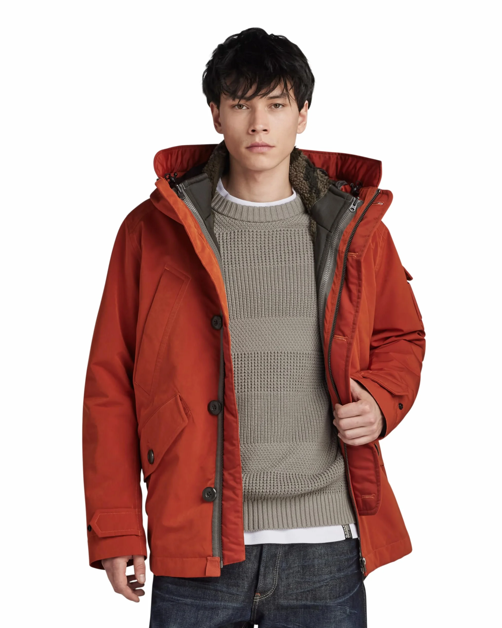 G-STAR Parka Mężczyźni Vodan Jkt 2 W 1