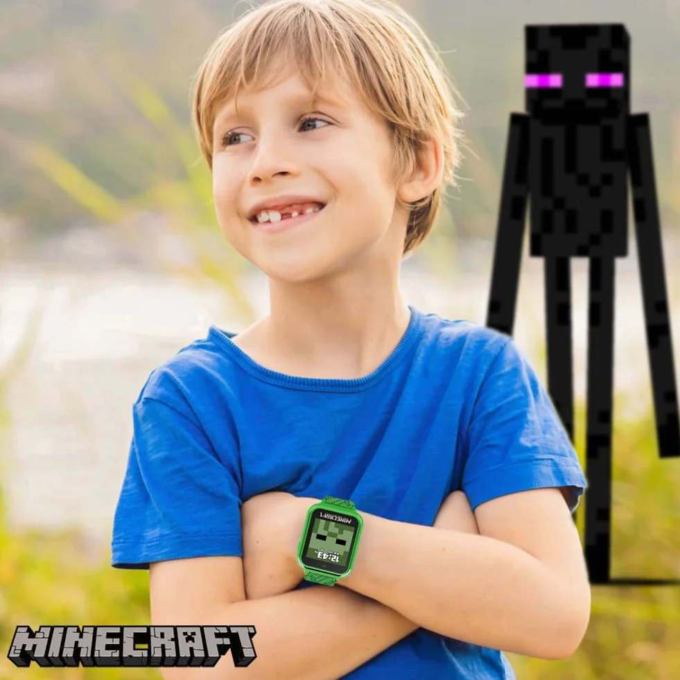 Minecraft MIN4045AZ Interaktywny smartwatch z ekranem dotykowym -