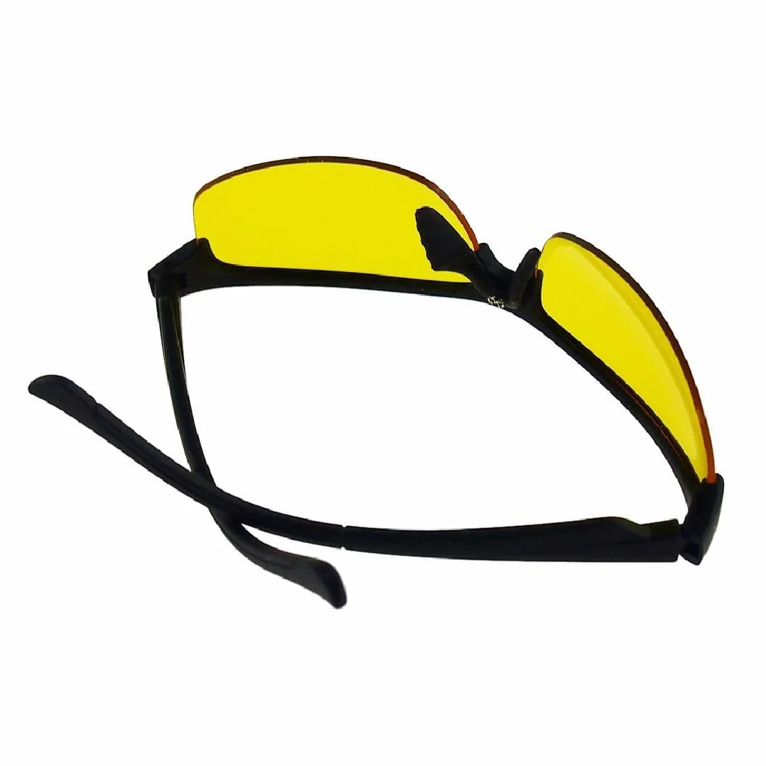 Boolavard Antyrefleksyjne okulary do jazdy nocnej, polaryzacyjne TAC, noktowizor HD, okulary ochronne, żółte