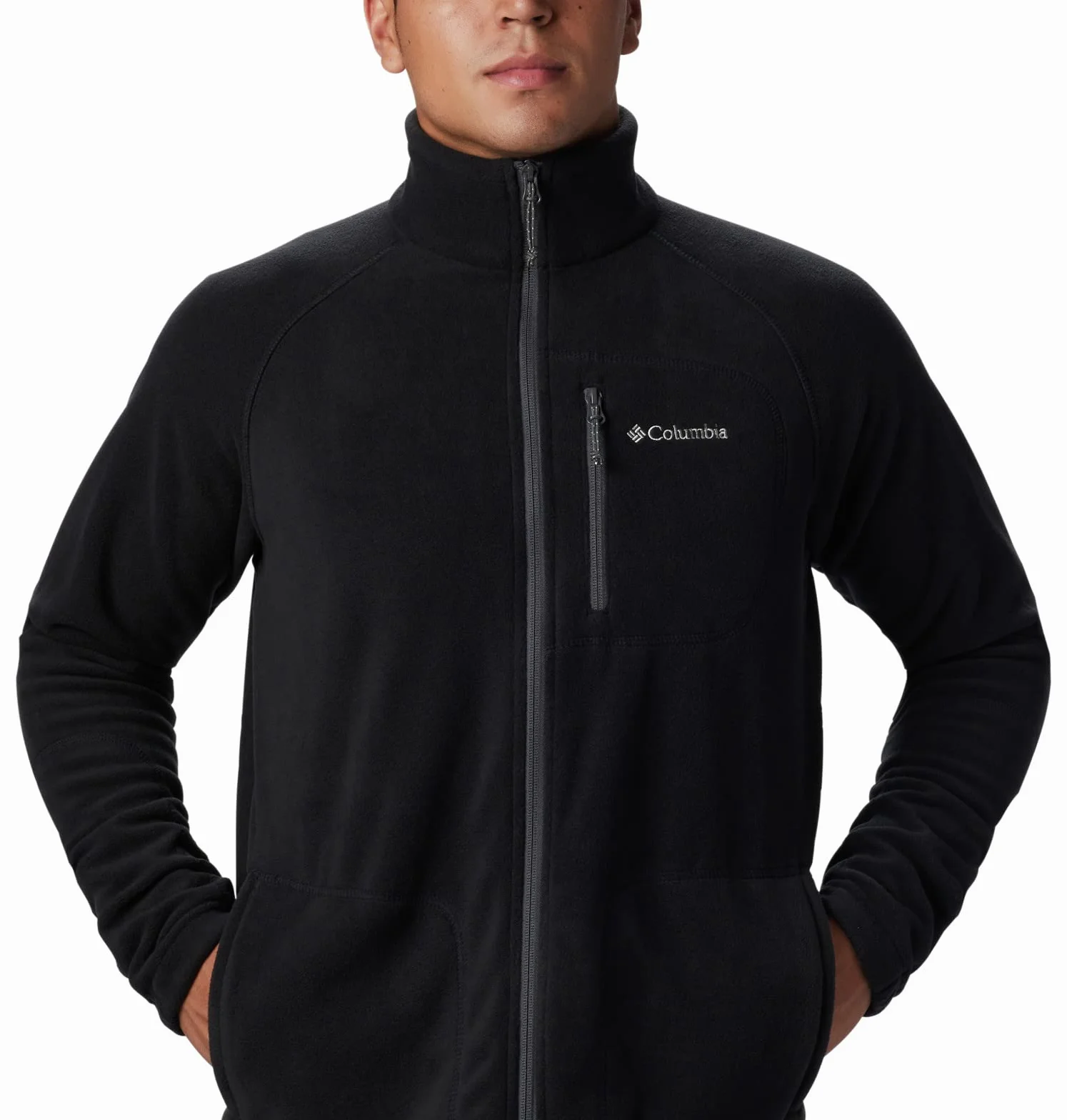 Columbia Fast Trek 2 Full Zip Fleece, Kurtka polarowa Mężczyźni, Black, XL