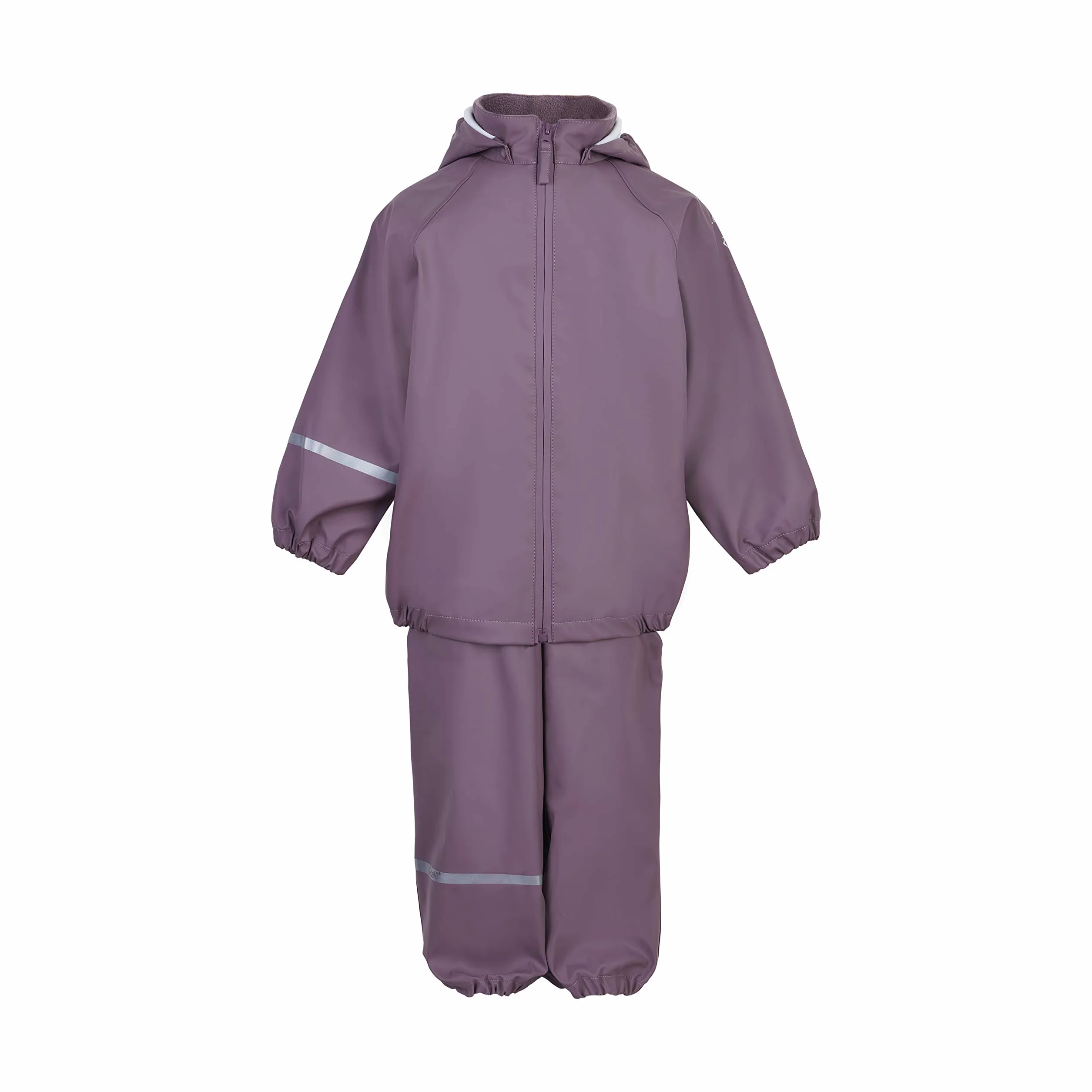 Celavi Unisex Basic Rainwear Set-Recycle Pu kurtka przeciwdeszczowa, Moon scape, 110 cm