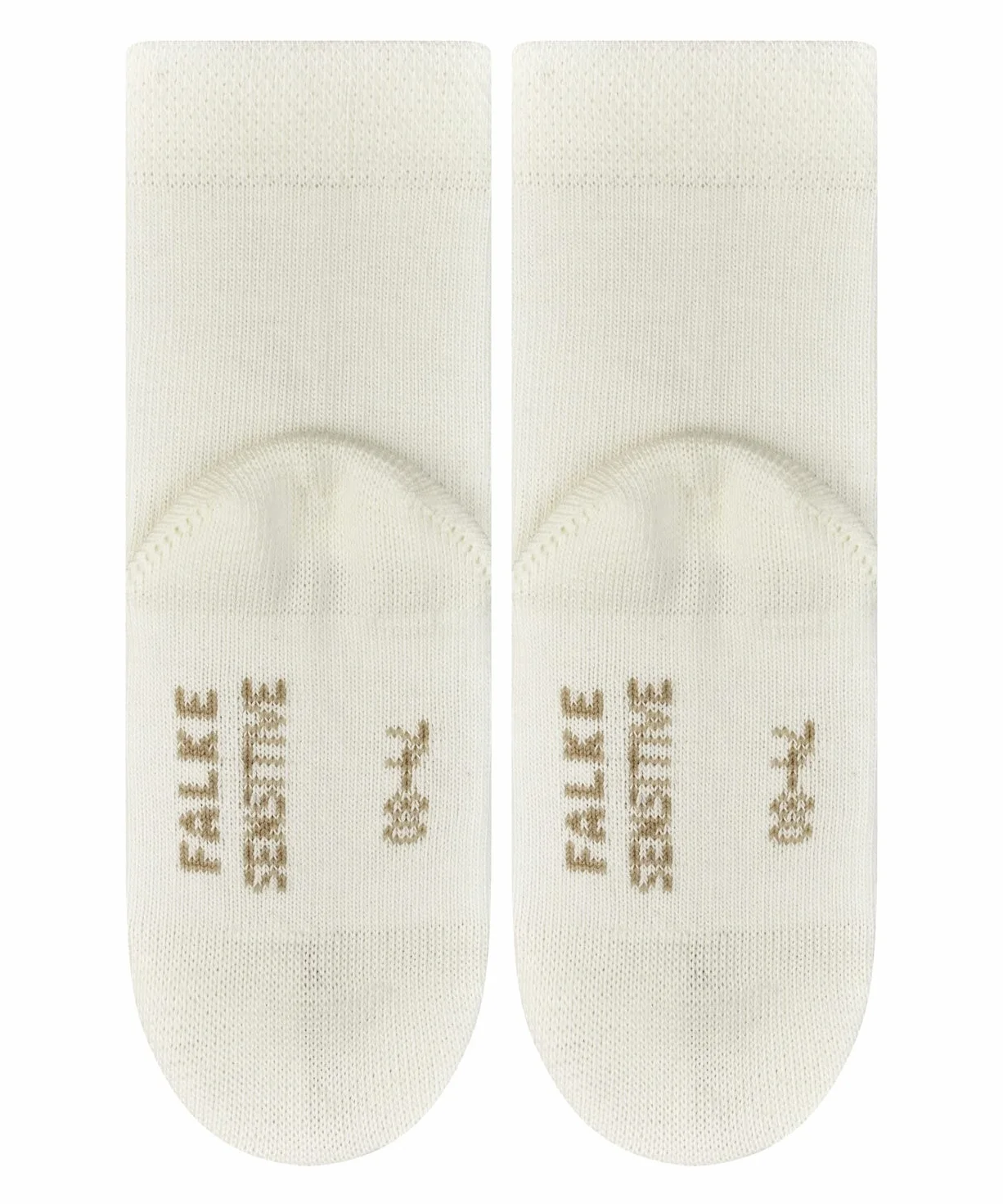 FALKE Uniseks - niemowlęta Skarpety Sensitive B So Bawełna bezuciskowe 1 Para, Biały Off-White 2040, 50-56
