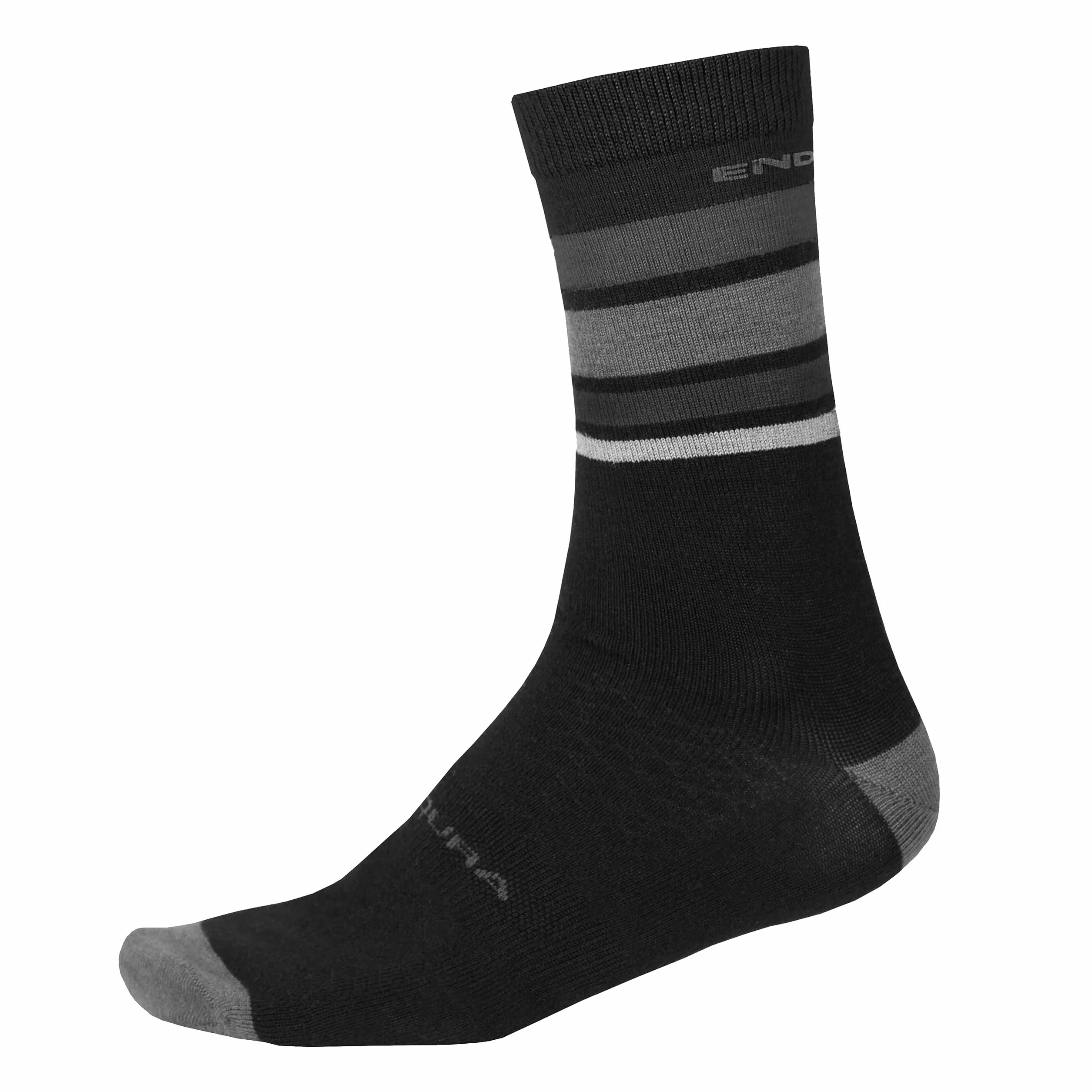 Endura Męskie skarpety Baabaa Merino w paski (1 szt.)