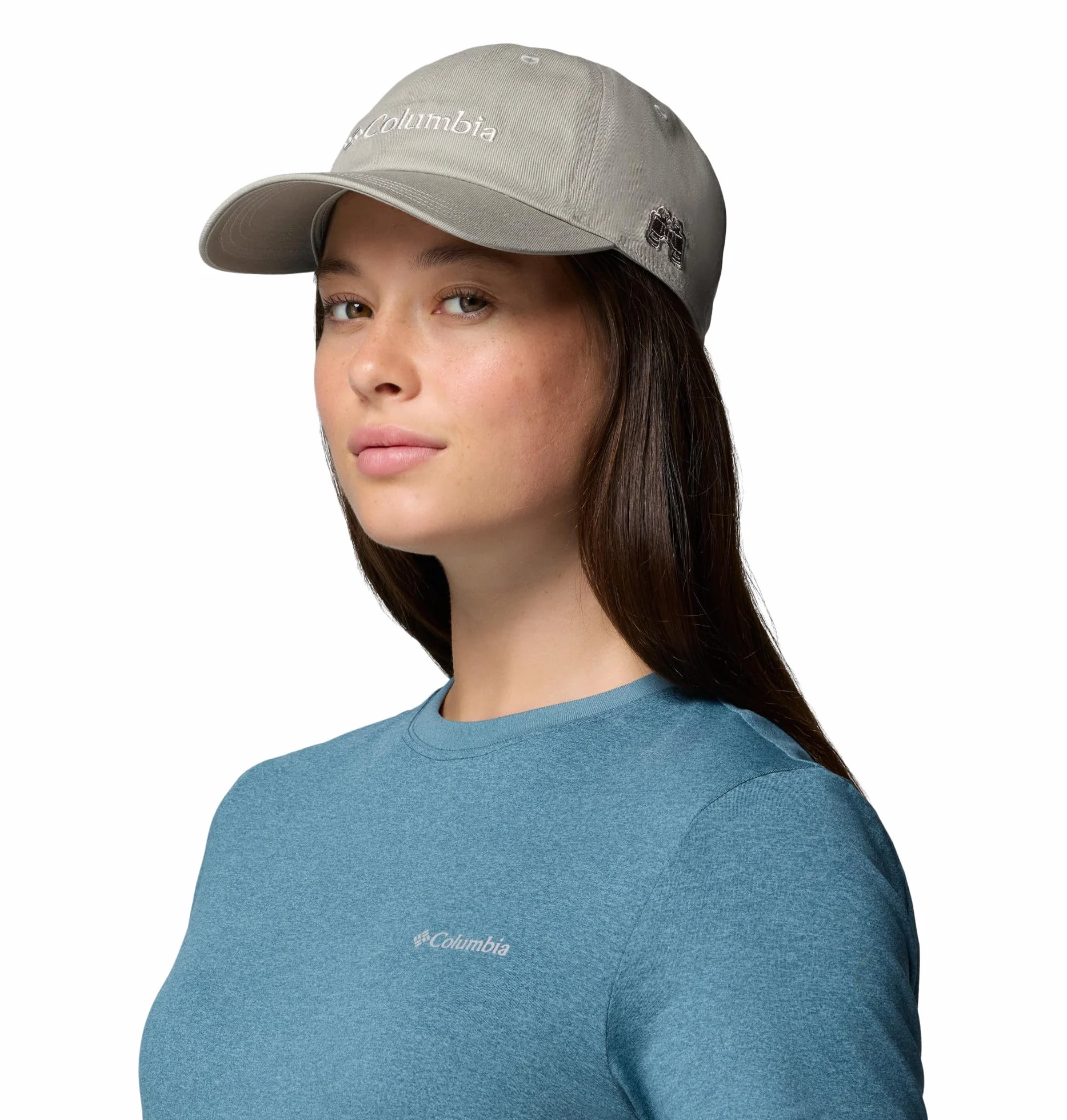 Columbia Czapka z daszkiem unisex Provisions, czapka z daszkiem, szary krzemień/logo/lornetka, jeden rozmiar