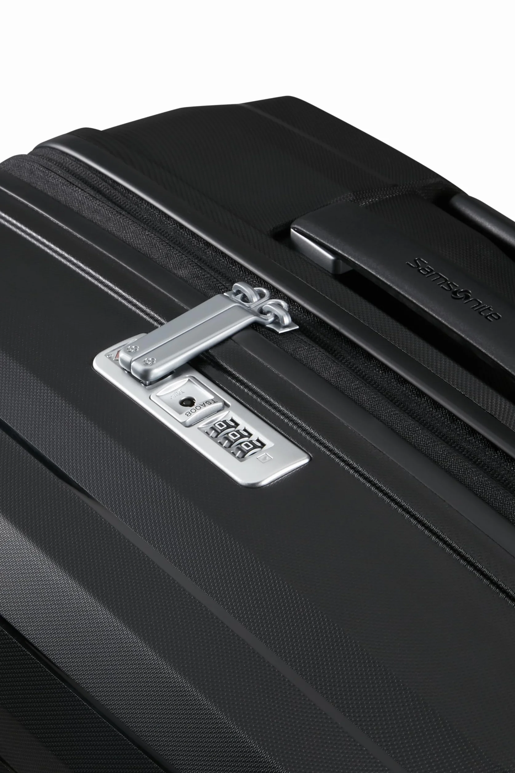 Samsonite Neo Flux - Spinner M, Rozszerzalna walizka, 68 cm, 86/96 L, Czarny (Black)