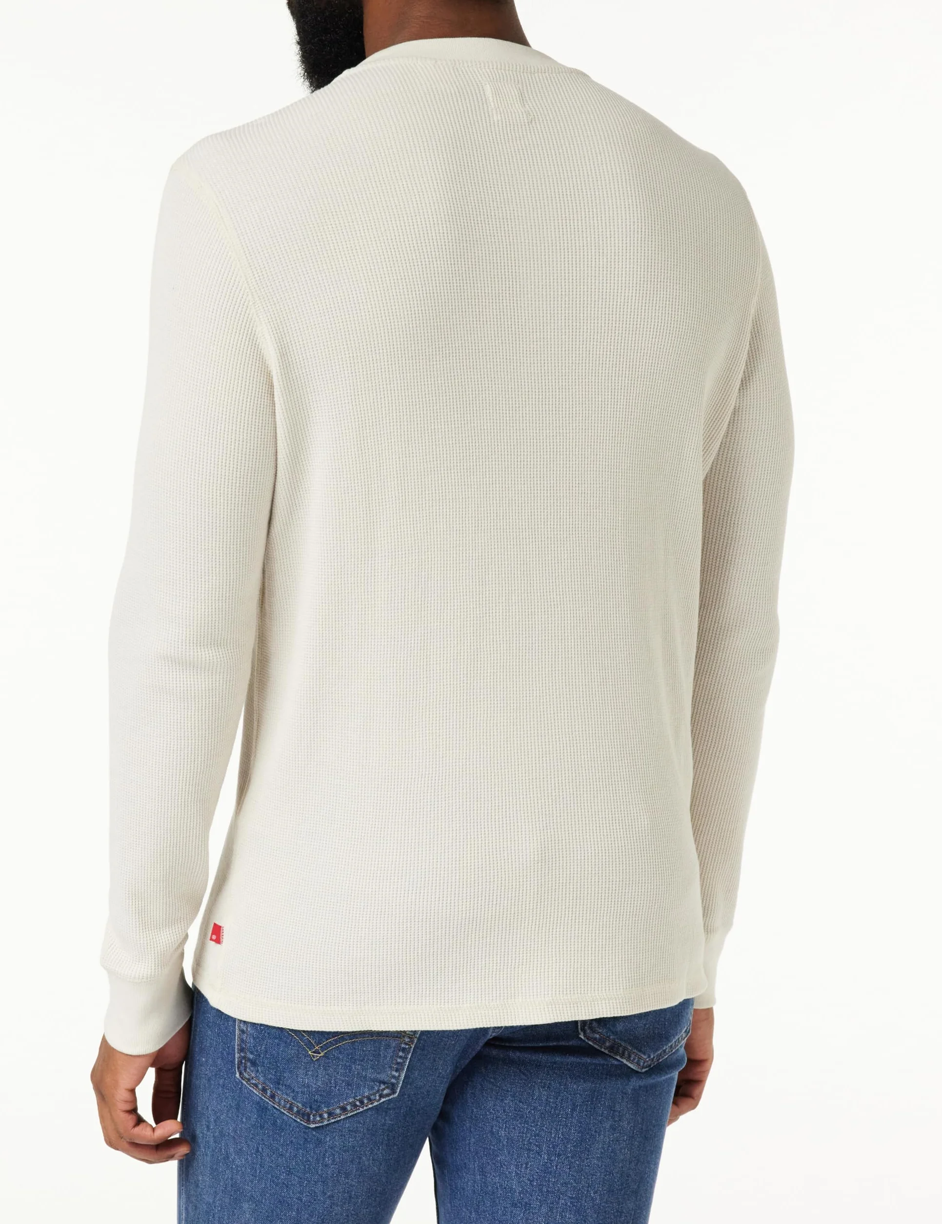 Levi's Mężczyźni Long-Sleeve Thermal 3-Button Henley Shirt, Rainy Day, XL