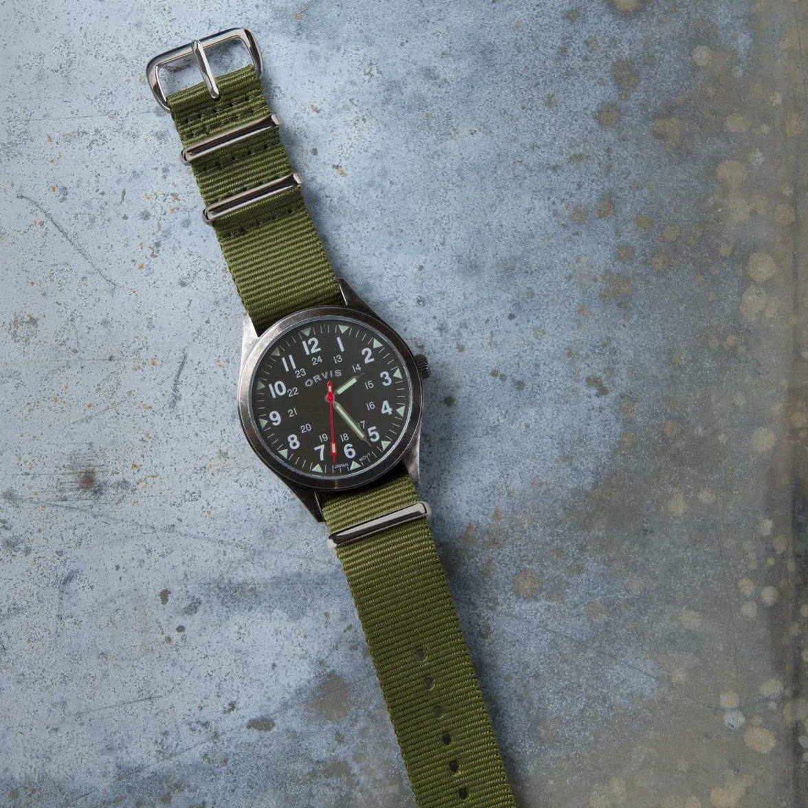 Archer Watch Straps - Pasek do Zegarka - Klasyczna Nylonowa Militarna Bransoletka - NATO - Różne Kolory