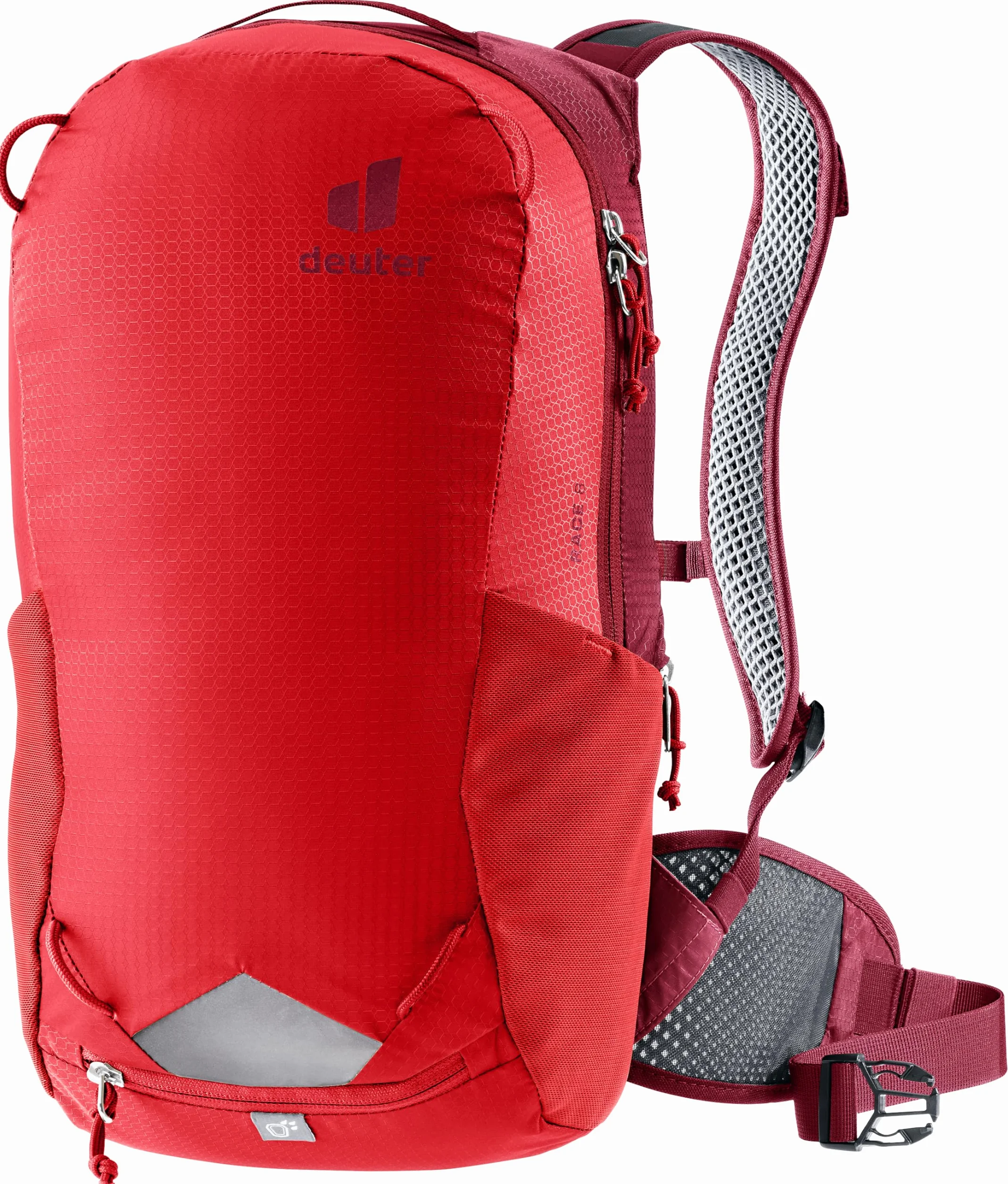 Deuter Race 8 Plecak rowerowy Unisex dla dorosłych, Cherry-masala, 8 L, Minimalistyczny