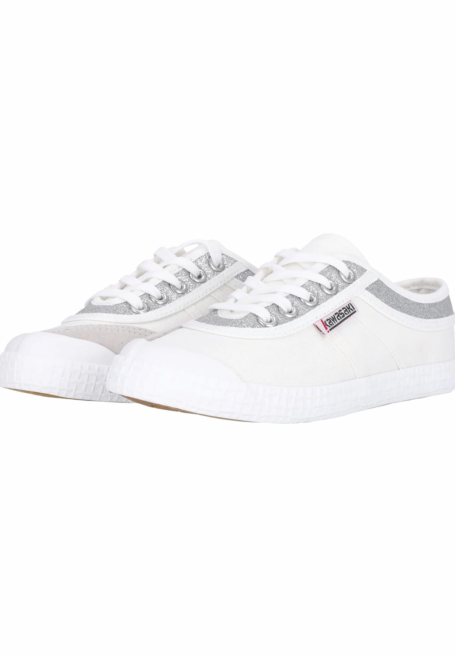 Kawasaki Kawasaki błyszczące buty płócienne - Trampki typu sneakers Uniseks