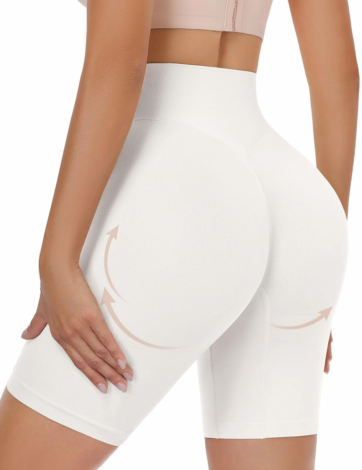 Niwicee Bielizna damska Push Up Push Up majtki z pojemnikiem damskie spodenki push-up bezszwowe majtki modelujące wyszczuplający brzuch i pośladki rzeźbione majtki modelujące