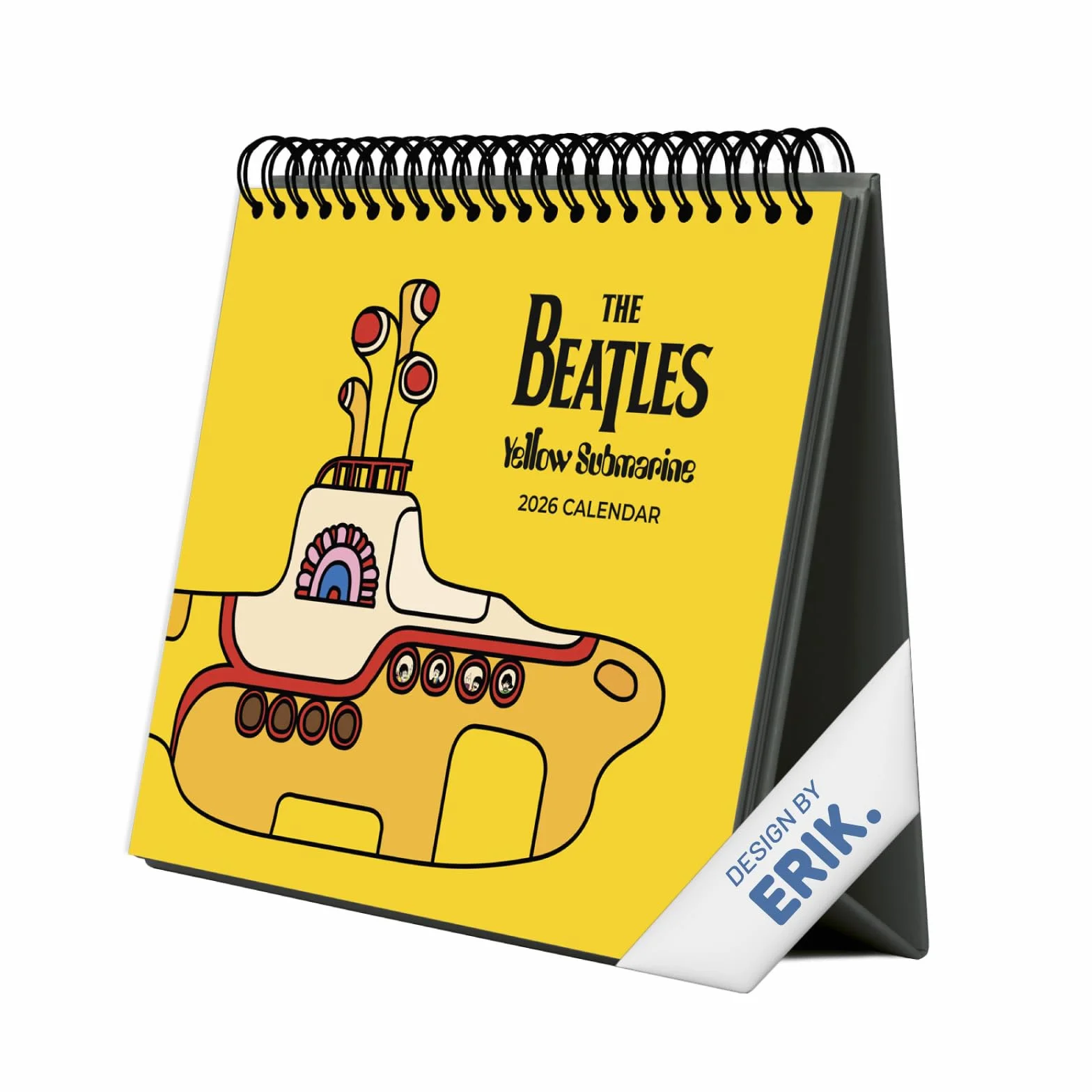 Grupo Erik Desk Calendar 2026 - The Beatles Calendar 2026 Month To View | Monthly Desk Planner, Desktop Gifts Under 10 Pounds | The Beatles Gifts For Friends