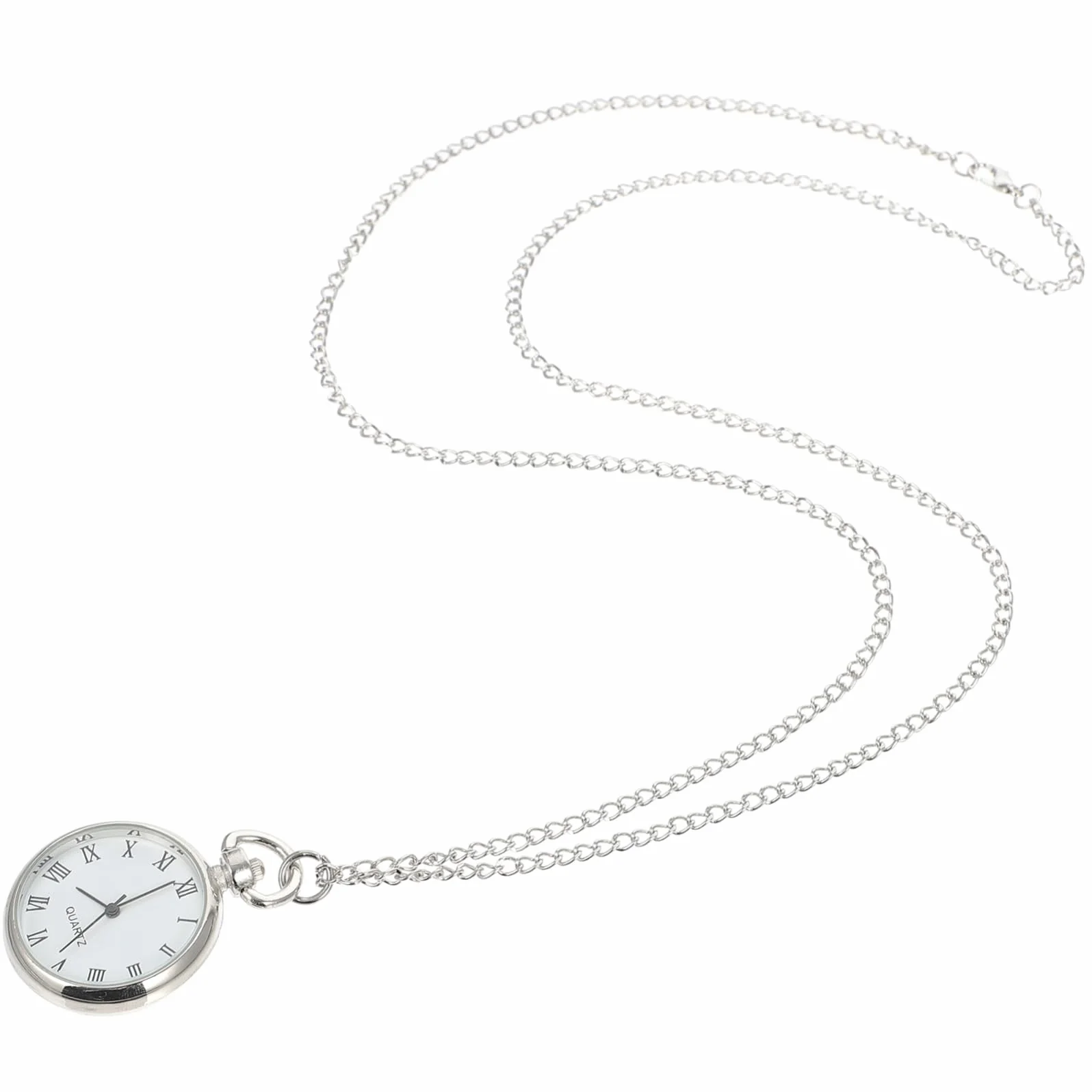 1kawałek Zawieszany Zegarek Stylu Nowoczesnym z Stopu Alloy Elegancki Wisiorek Zegarek Szyję z Łańcuszkiem Idealny Do Codziennego Użytku i Dekoracji