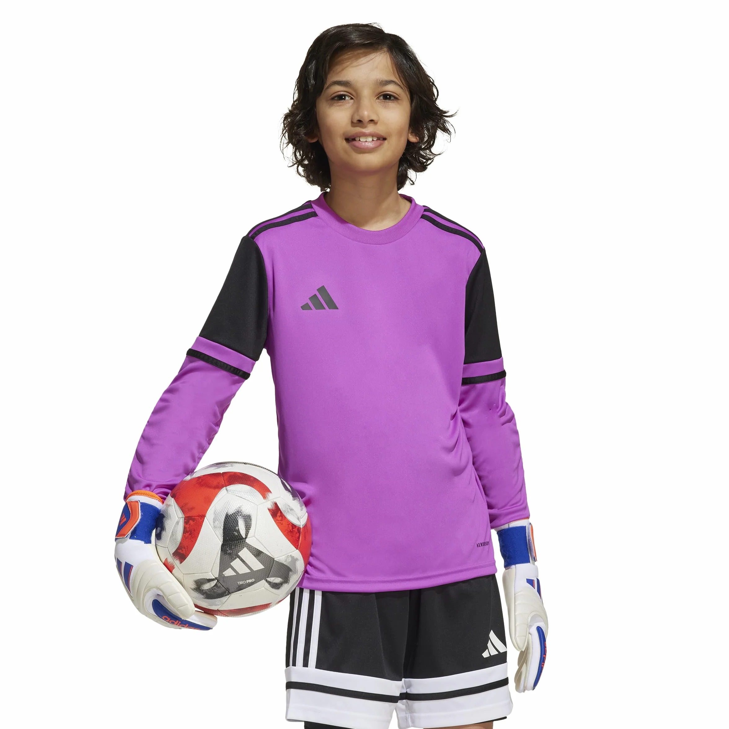adidas Podkoszulek Uniseks - dzieci Squadra25 Goalkeeper Jersey Long Sleeve Kids