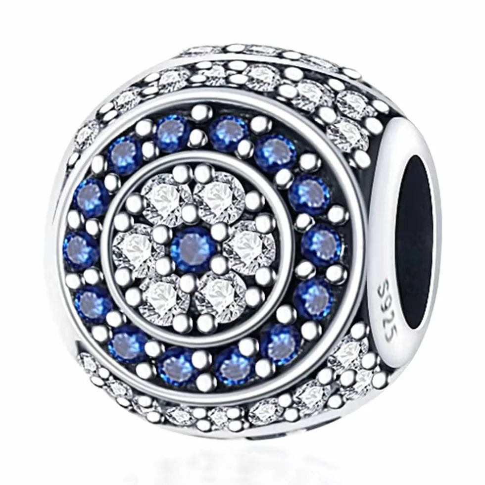 Charms & BRANSOLETKI 925 srebrna bransoletka i naszyjnik, biżuteria dla kobiet, kompatybilna z bransoletkami Pandora i naszyjnikami Charms, prezenty dla kobiet., Srebro szterlingowe