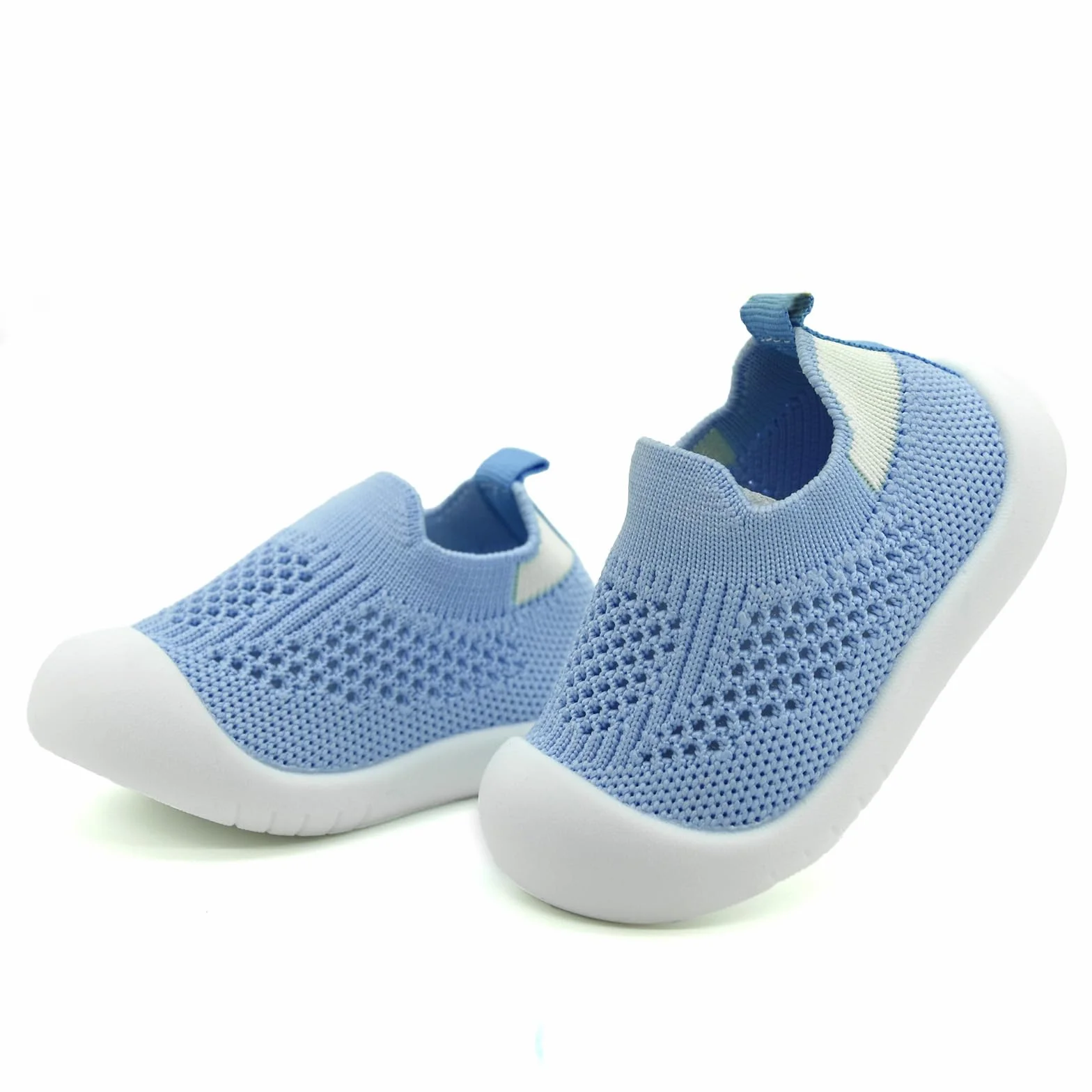 Buty do raczkowania z antypoślizgową podeszwą ABS – oddychające buty dziecięce, unisex, miękka podeszwa do użytku wewnątrz i na zewnątrz, na wszystkie pory roku